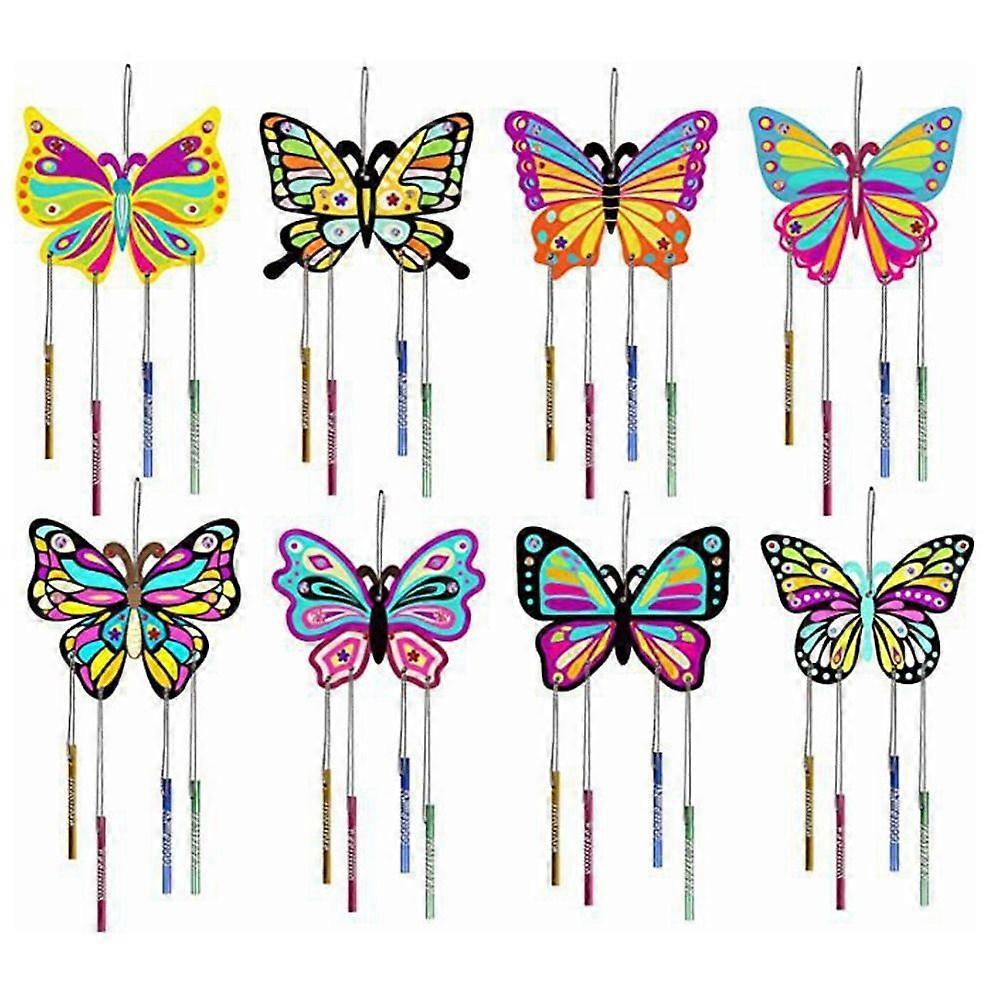 Wind Chime Kit Butterfly Wind Chime Craft Decorative