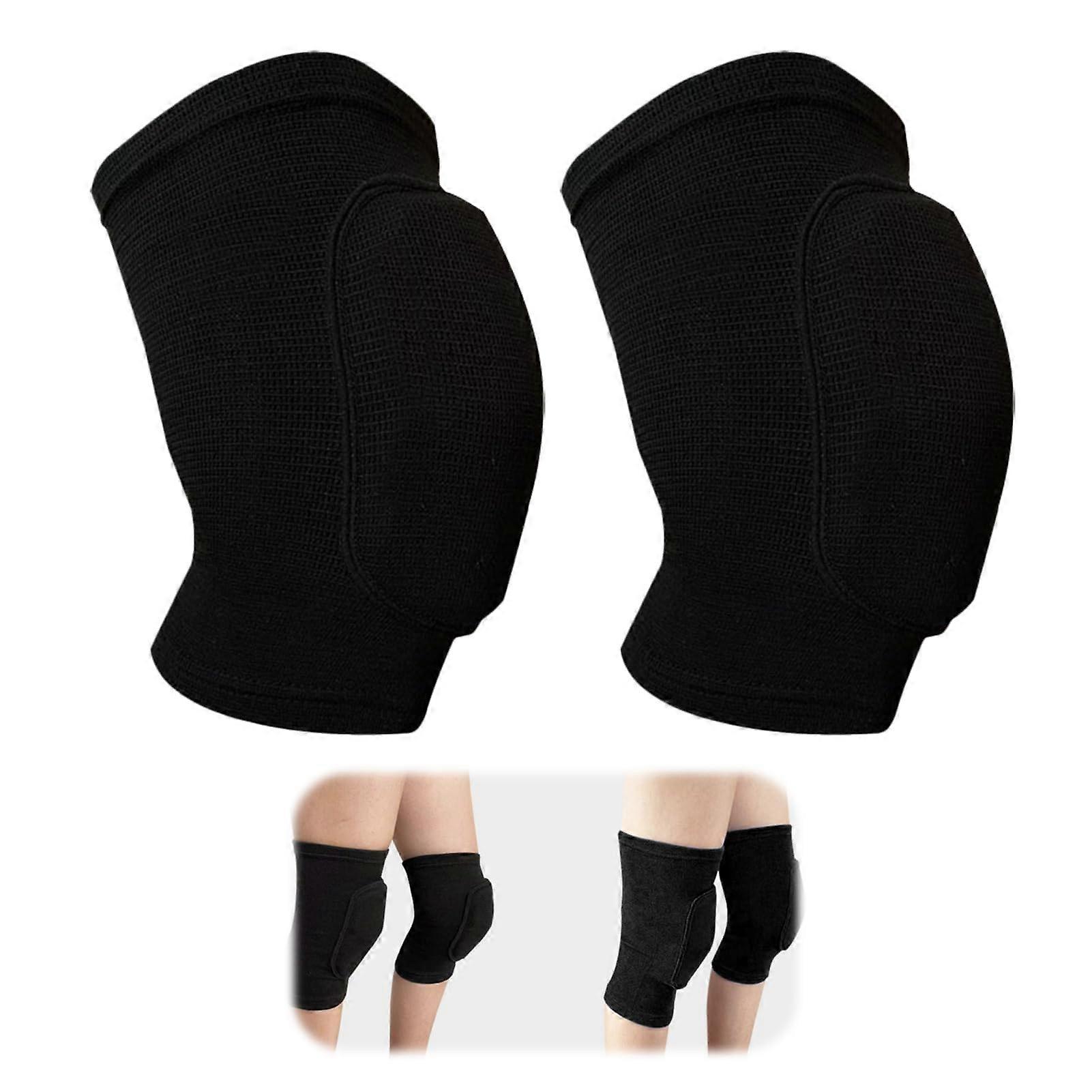 Volleyball Knee Pads for Dancers, Soft Breathable Adjustable Knee Support for Yoga, Dance, Running, Cycling, Men Women