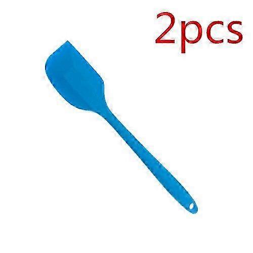 2pcs Kitchen Silicone Butter Cake Spatula Mixing Batter Scraper Brush for Baking and Cooking, Ideal Kitchen Tools for Baking Enthusiasts