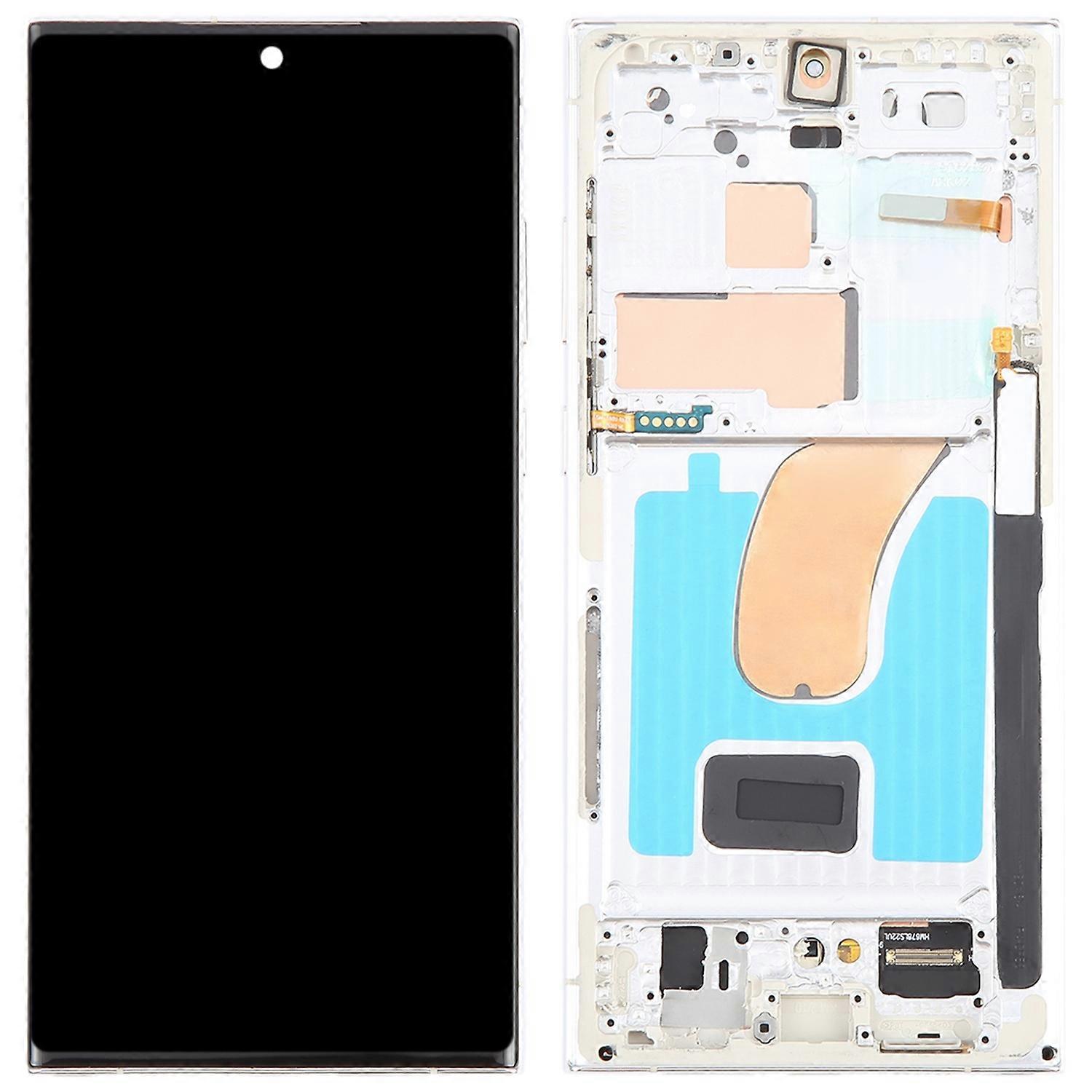 For Samsung Galaxy S23 Ultra S918 Grade C OLED Screen and Digitizer Assembly+Frame (without Logo)