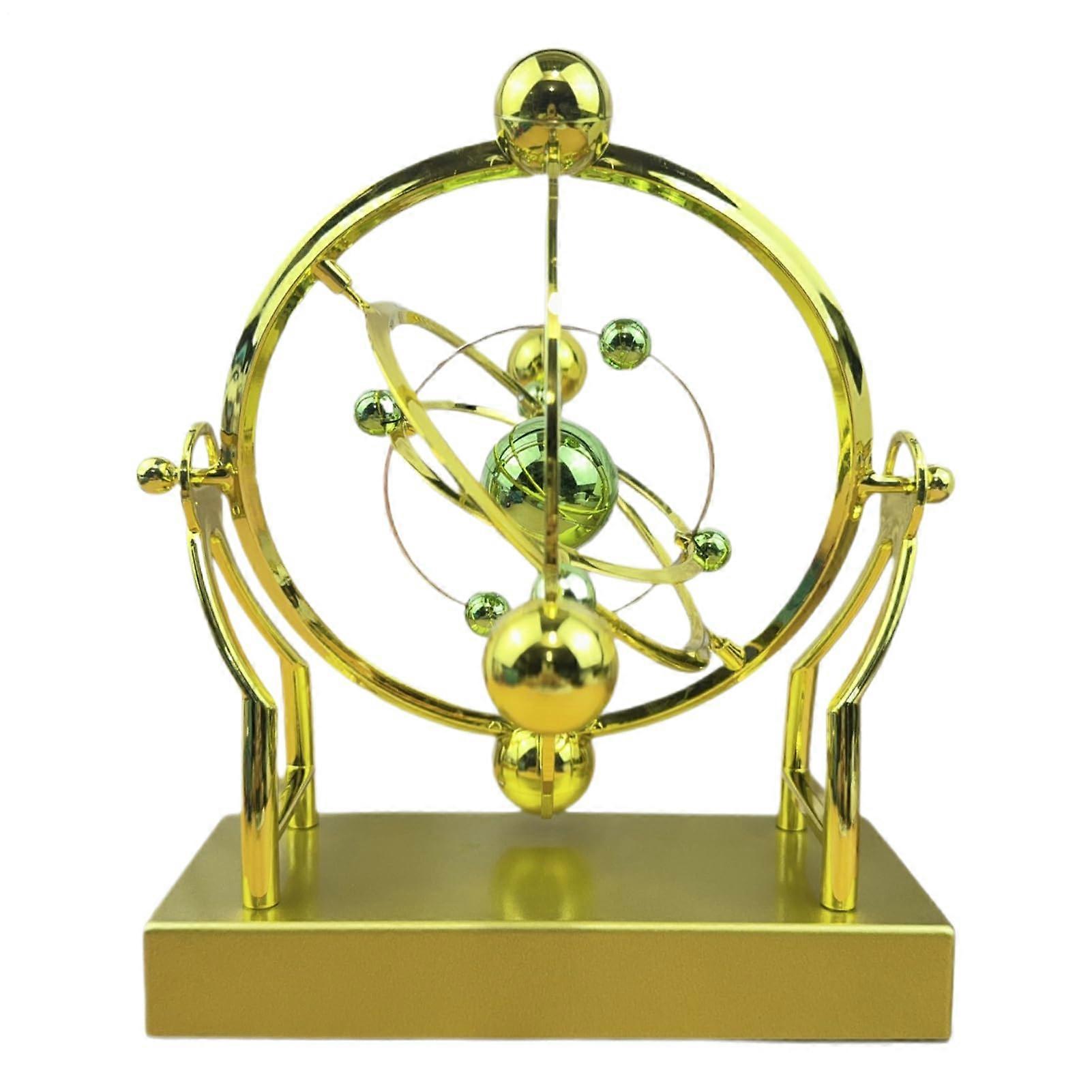 Magnetic Kinetic Desk Toy – Continuous Motion Rotational Balance Gadget, Stress Relief, Educational Physics Decor