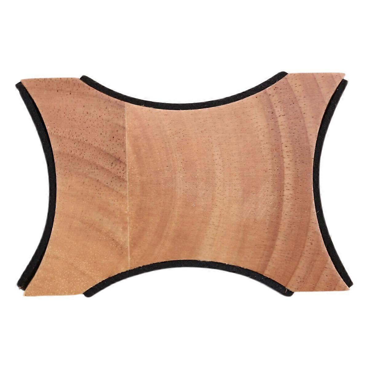 Guitar Neck Rest Support Anti Slip Wood Base String Instrument Stand