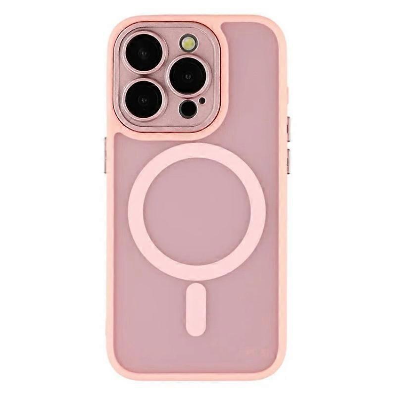 Compatible For iPhone 15 Pro Max Back Cover Compatible with MagSafe WANLONFENG QB1 Series PC TPU Shockproof Phone Case