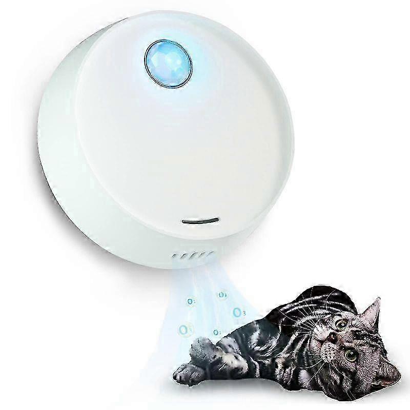 Automatic Odor Purifier for Cat Litter Box and Pet Toilets - Deodorizing Cleaning Tool for Dogs and Cats