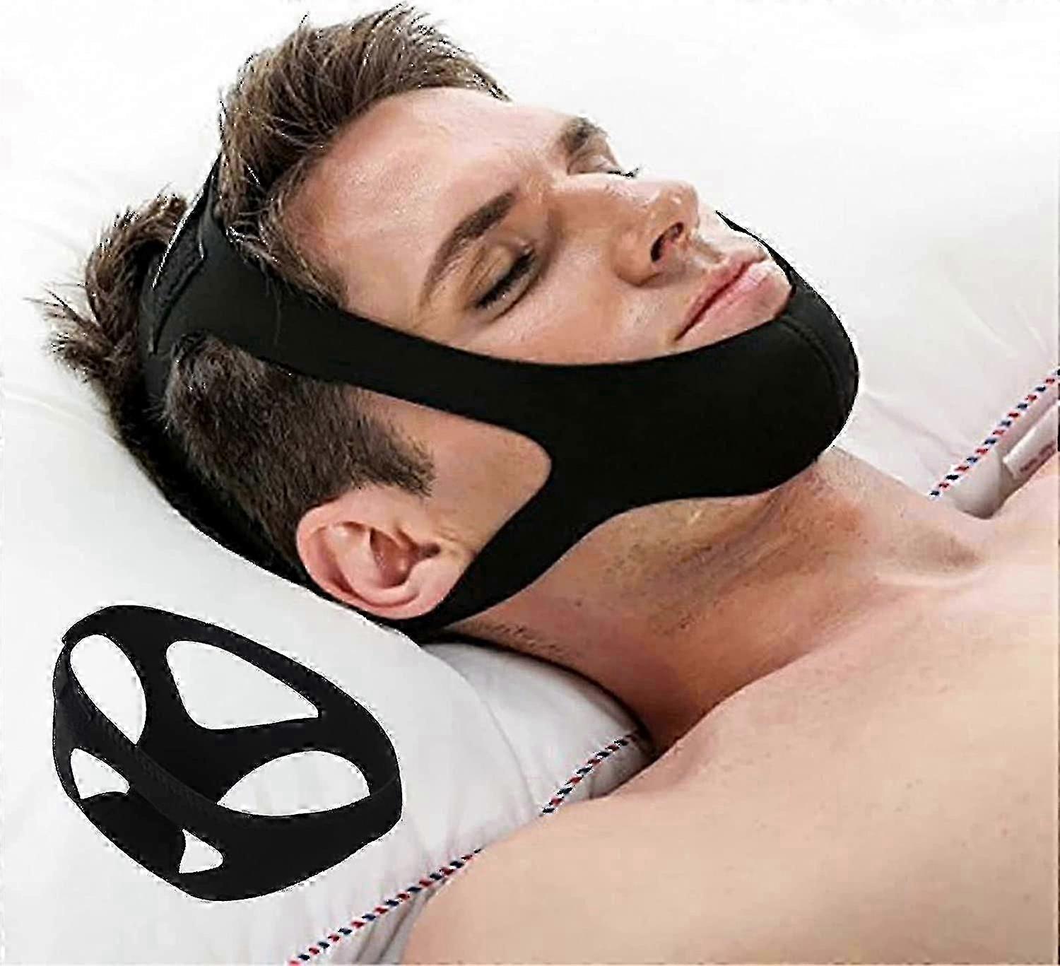 Anti Snoring Chin Strap, Upgraded Stop Snore Device, Effective Solution for Snoring Prevention