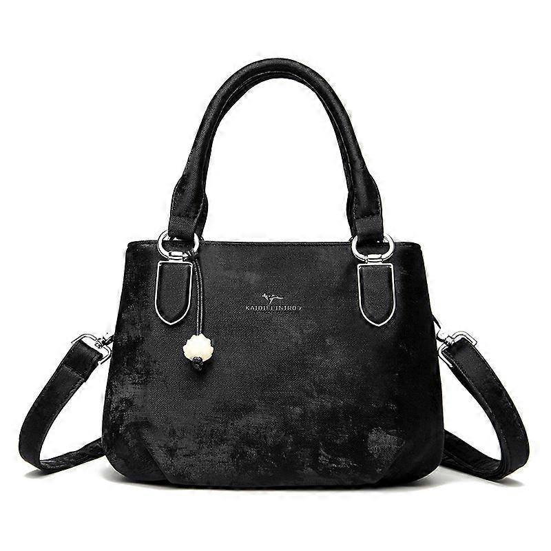 Women's crossbody bag, convenient storage, small square bag sewn with PU material