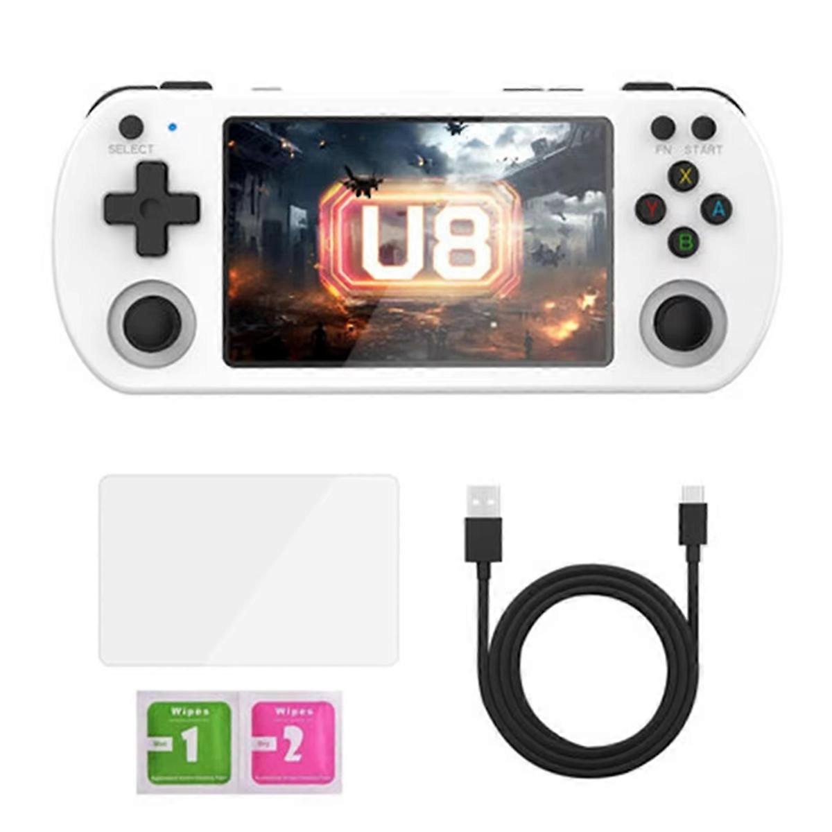 Neu U8 Retro Palm Spielkonsole Open Source Linux System Spielkonsole 4,0-Zoll PS Palm Phone 128GB Weiß