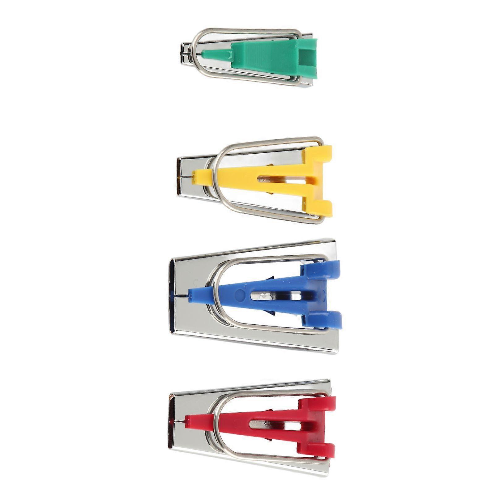 2025 Cel mai recent model 4Pcs Bias Tape Makers Accesorii manuale de cusut DIY
