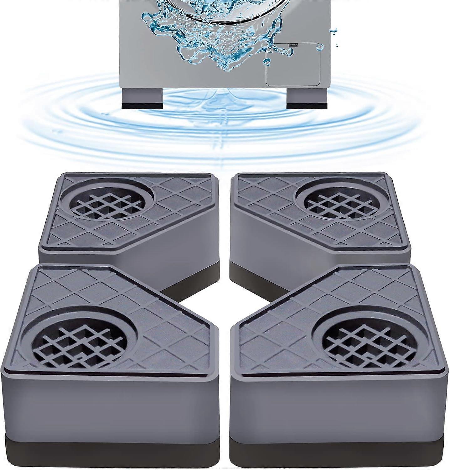4 Pcs Anti Vibration Pads for Washing Machine, Dryer Pedestals