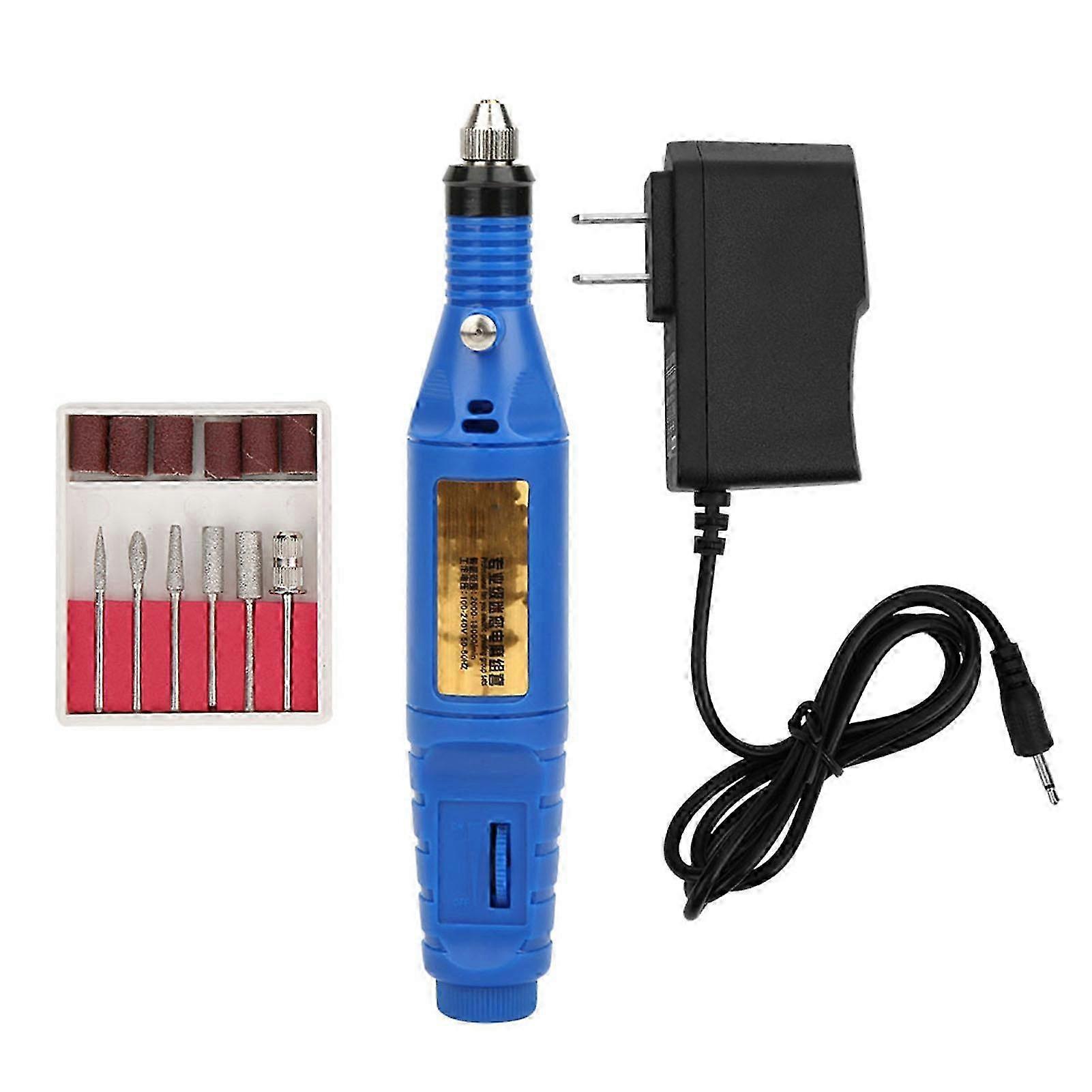 Multifunctional Electric Nail Drill Machine Handheld Polishing Tool US Plug 100-240V