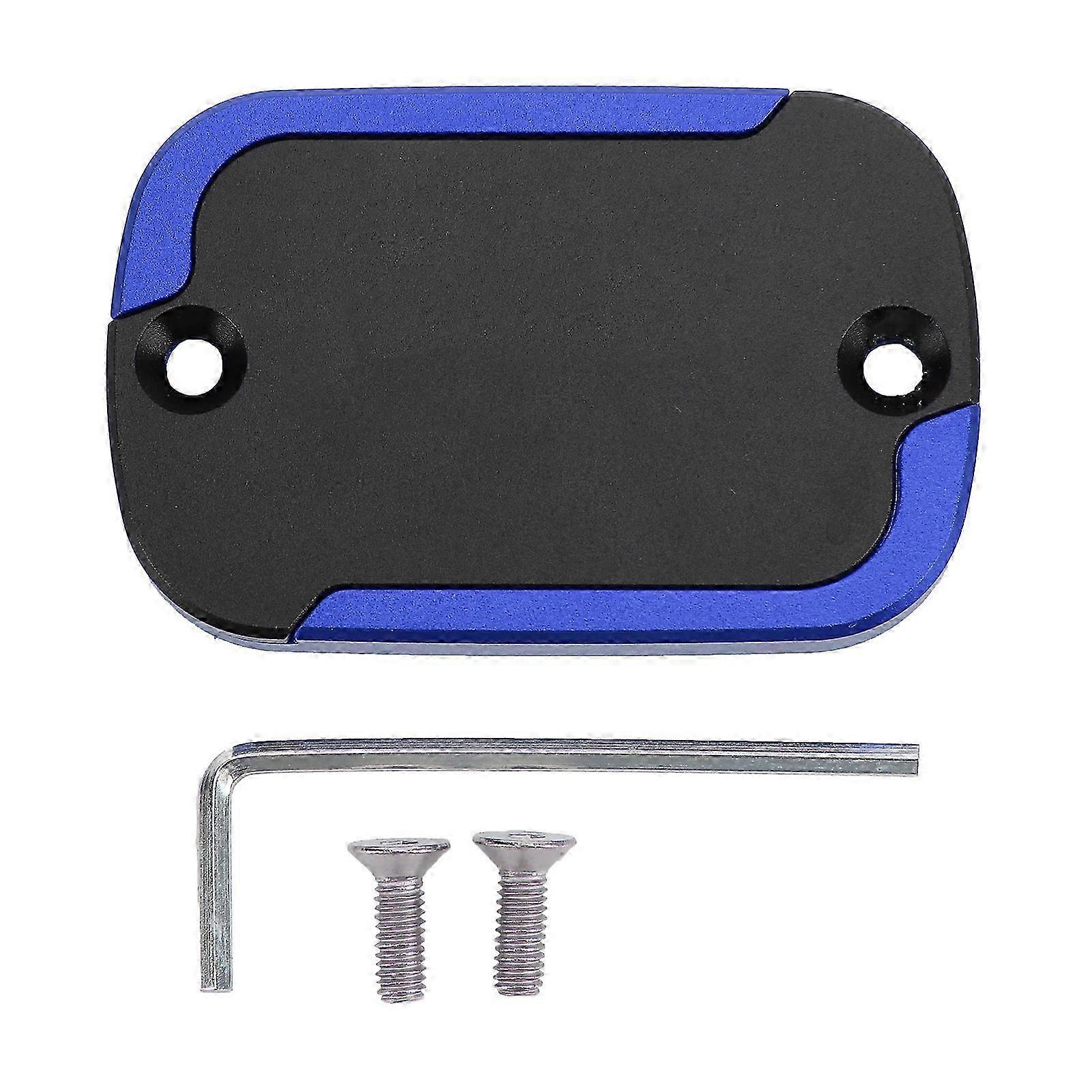 Front Brake Pump Fluid Reservoir Cover Cap Replacement for Compatible Brand 250CC Blue