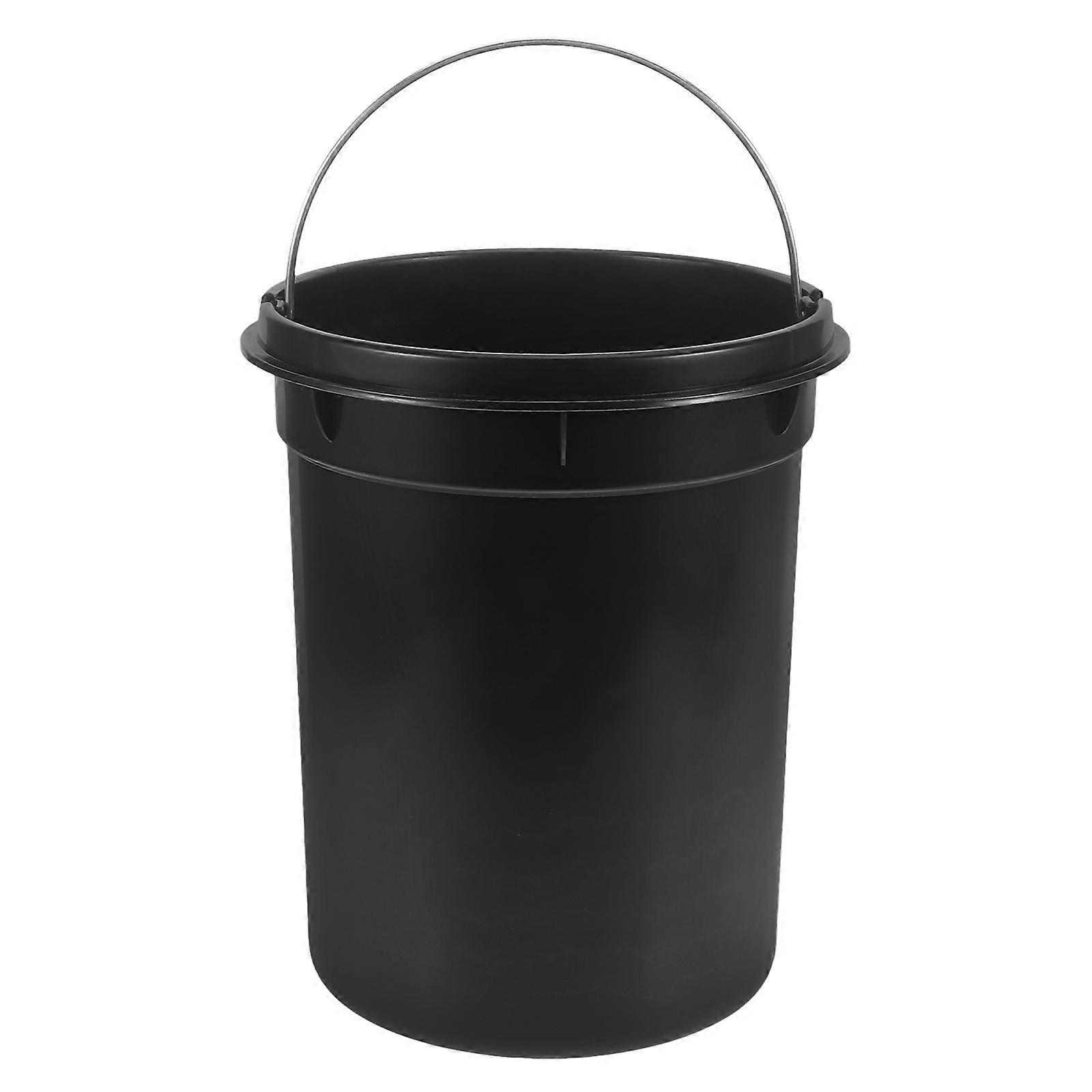 Trash Can For Dorm Room Storage Office Use Plastic 11×9.1×9.1in 1Pcs