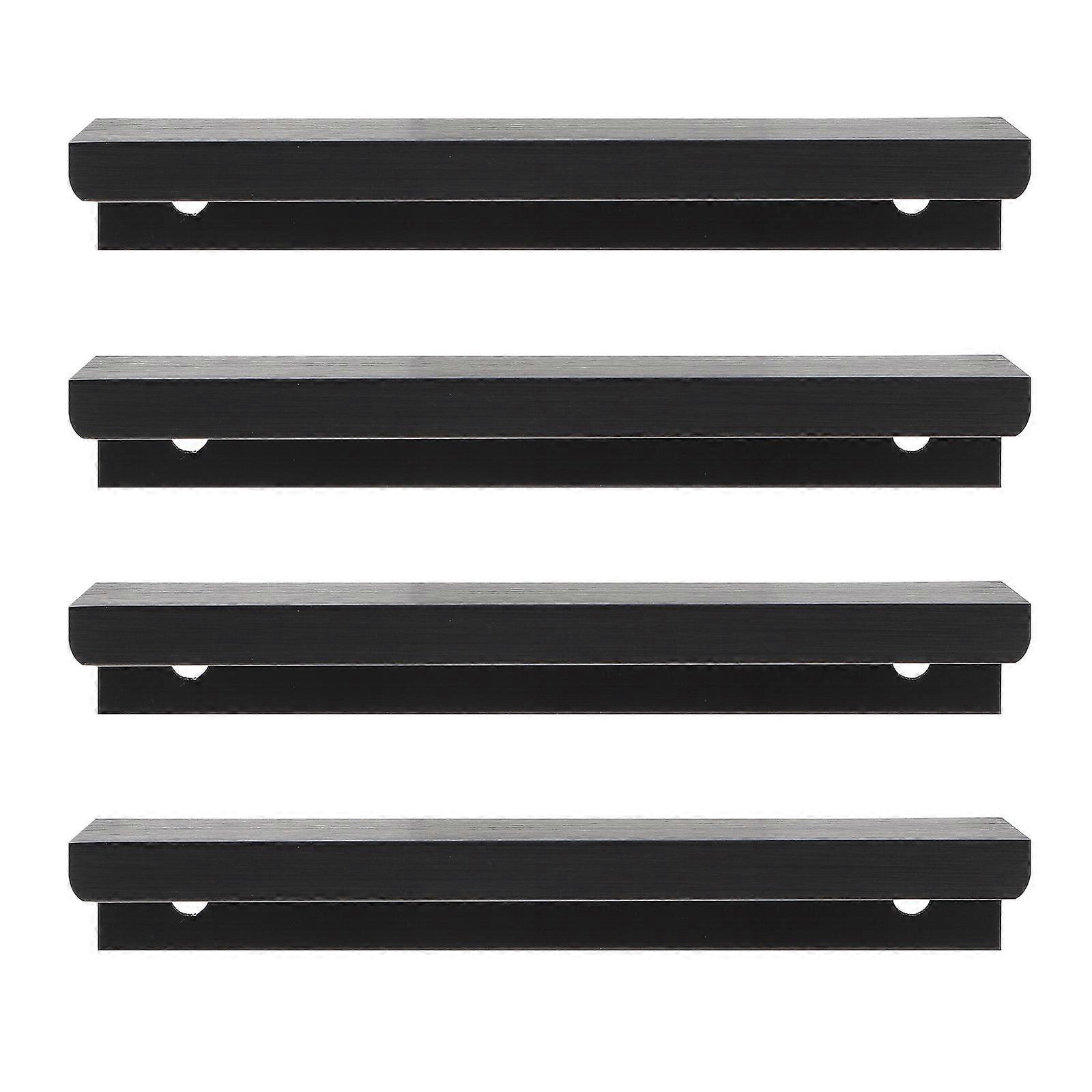 Invisible Finger Pull Handles 4PCS Durable Cabinet Pulls for Wardrobes Modern Design Easy Installation Reliable Unique
