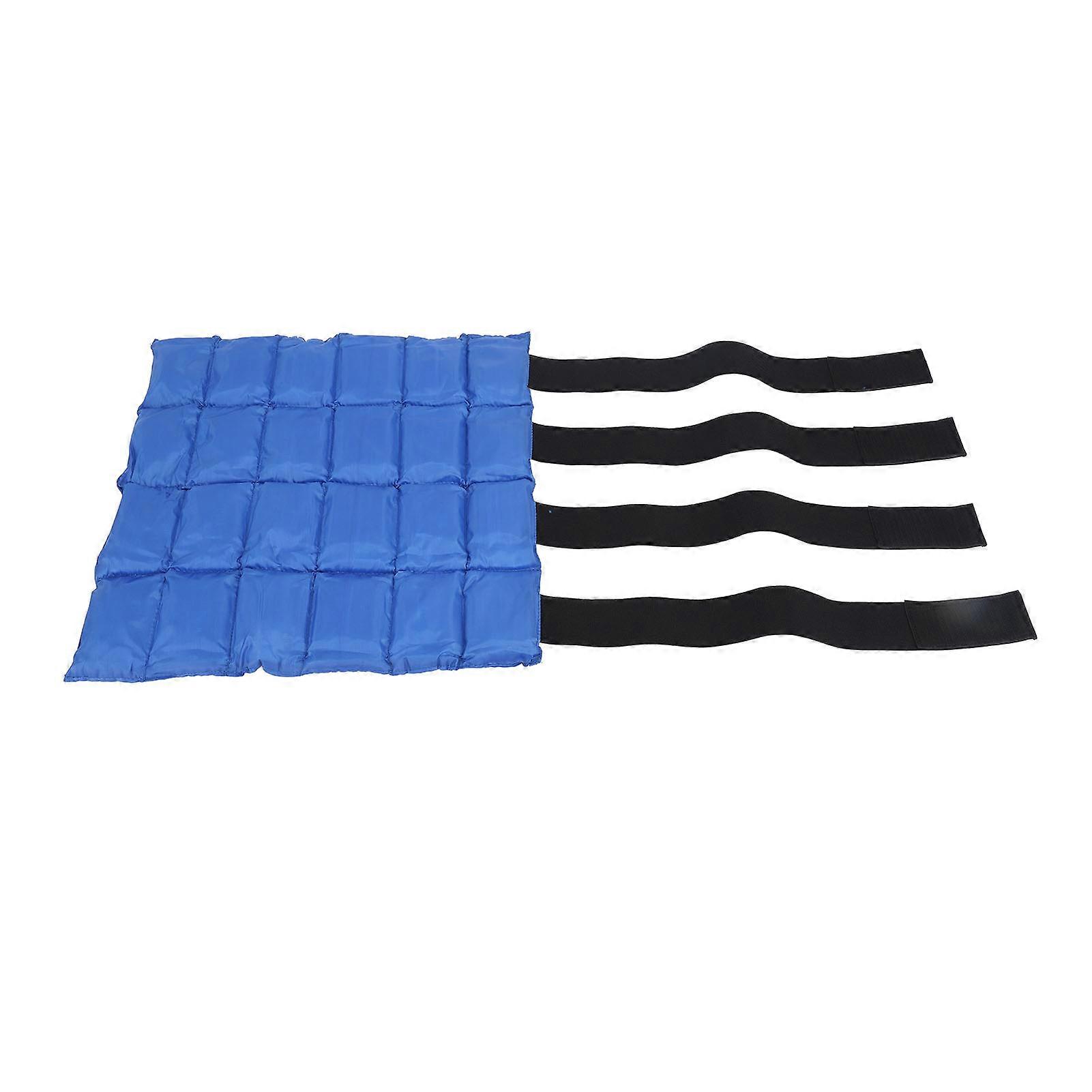Horse Ice Pack Cooling Wrap Reusable Horse Ice Boot for Treating Full Leg Knee Hock Injuries Blue