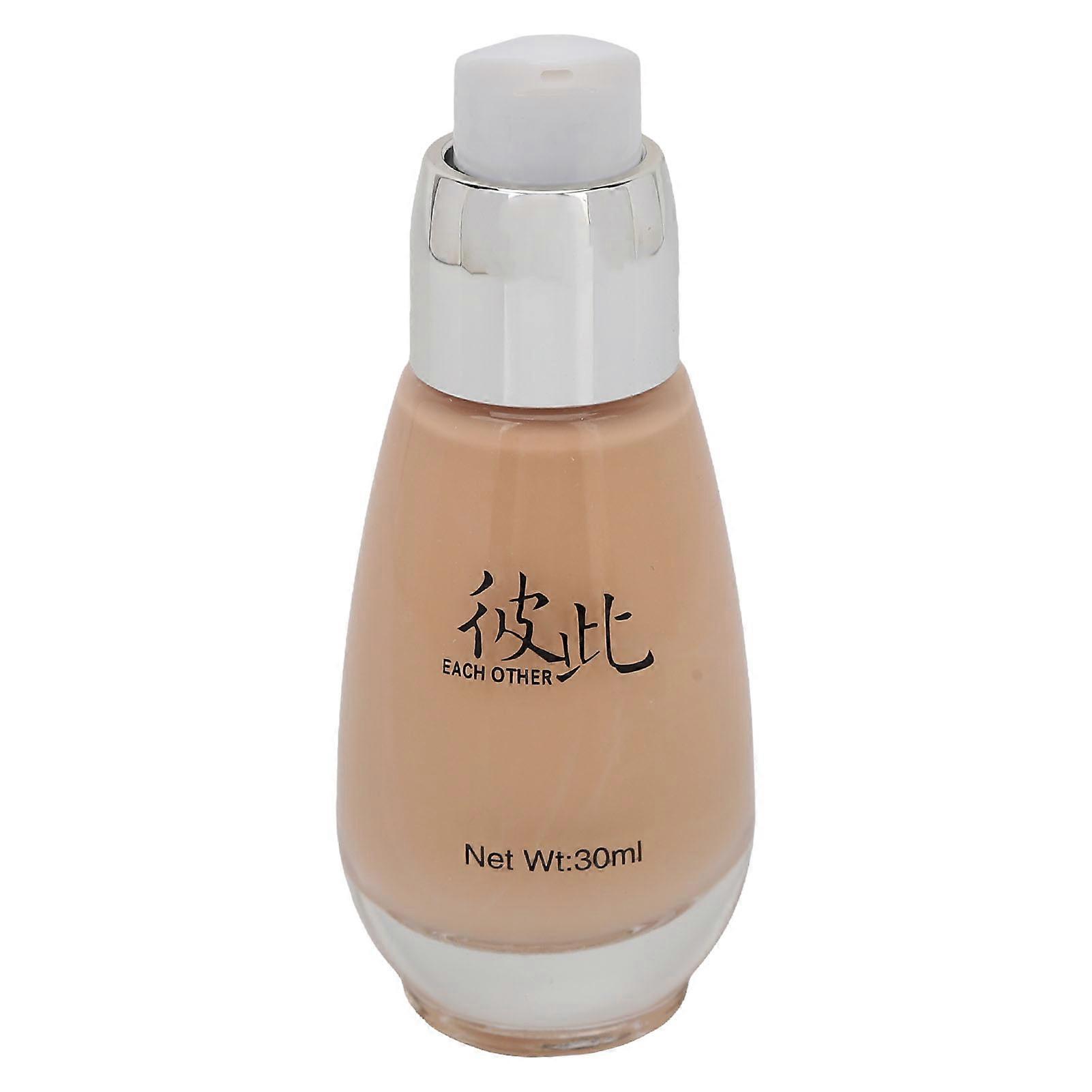 30ml Liquid Foundation Oil Control Waterproof Matte BB Cream Concealer Foundation Wheat Gold