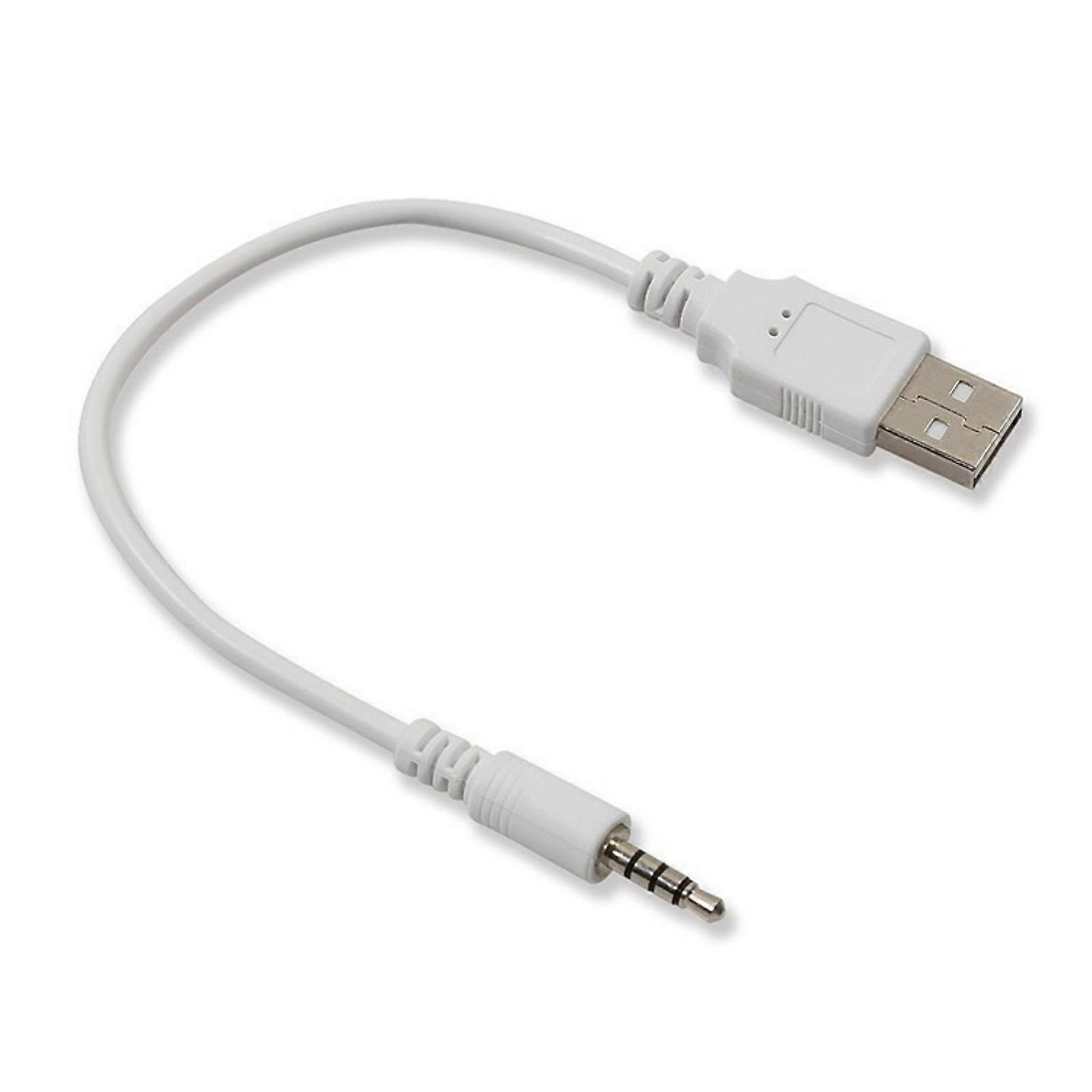 Short USB To 3.5mm Stereo Cable With Double Charging Auditory Function For Tablets Computers Power Coird