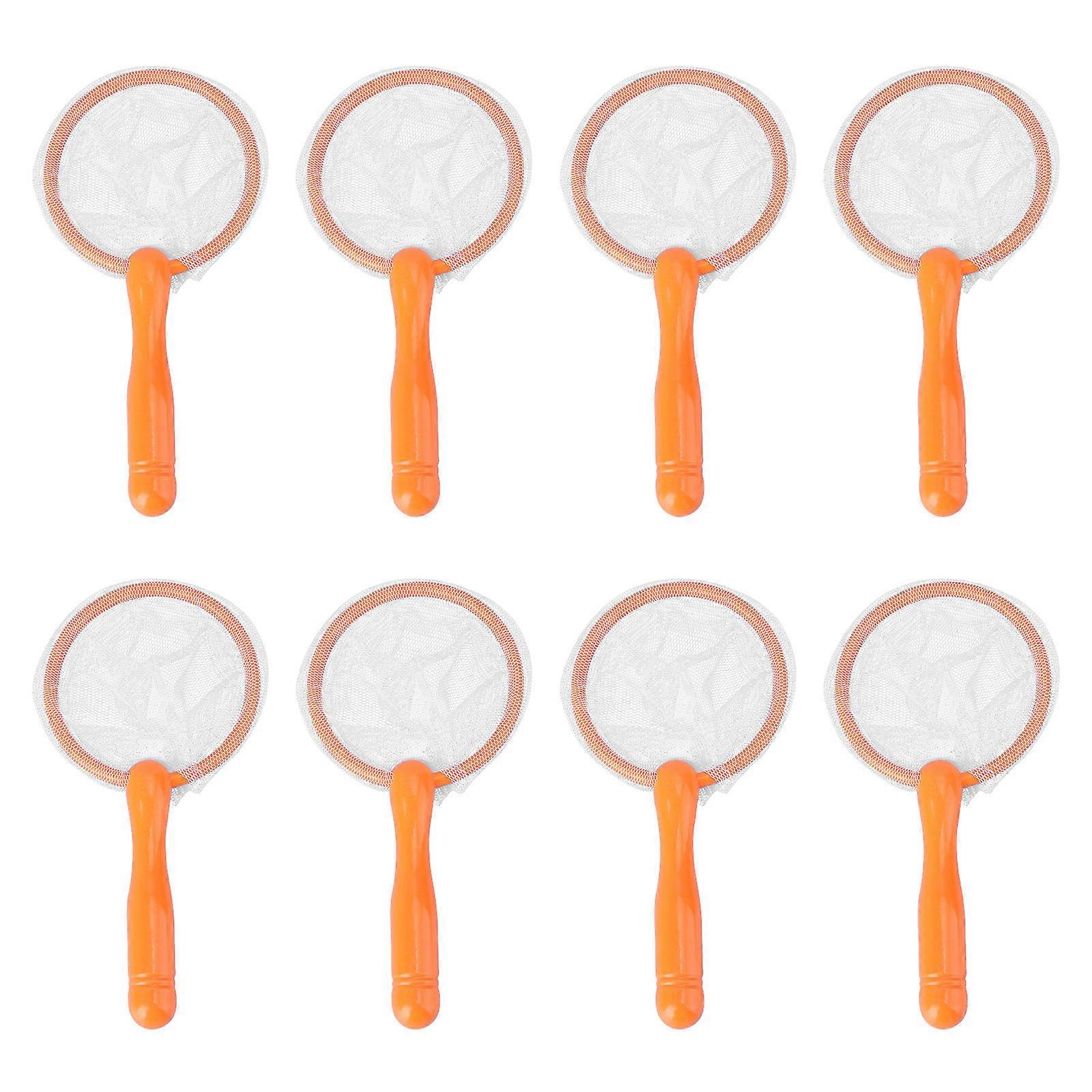 10pcs Youth Fishing Net with Comfortable Grip for Handheld Catch Nets – Lightweight Design for Play