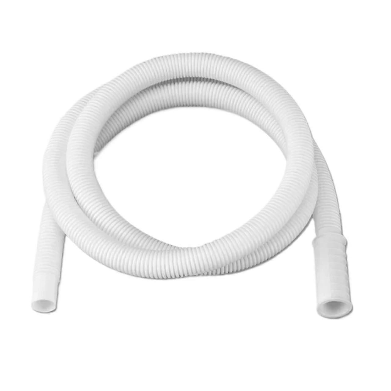 Flexible Air Conditioner Drain Hose 2M Water Inlet Extension Pipe, Washing Machine Tap Connector, Universal Fit
