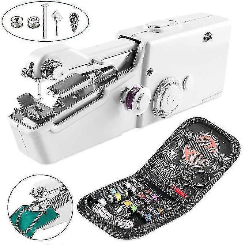 Hand Sewing Machine Mini Handheld Sewing Machine Portable hwy