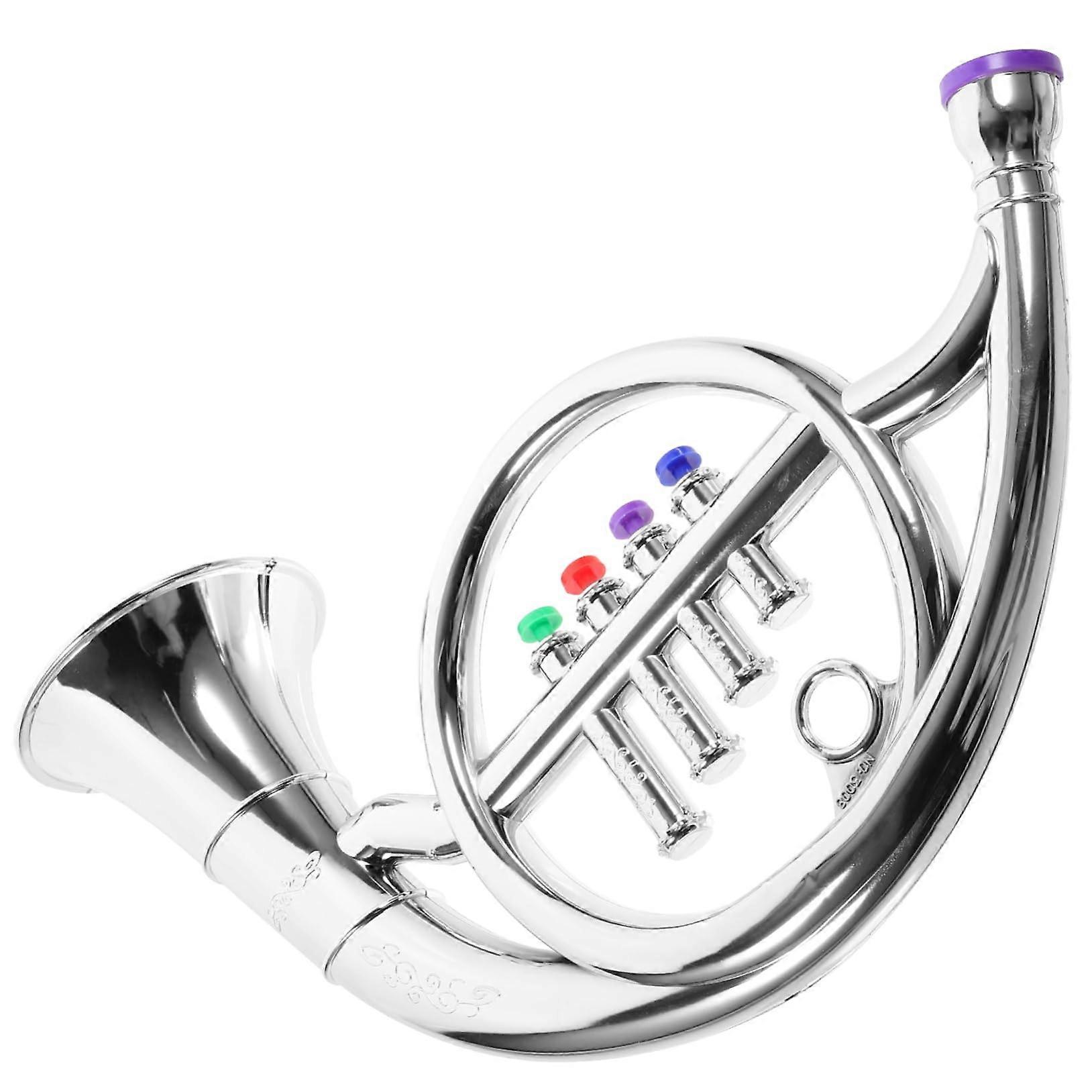 Funny Horn Toy for Safe Instrument with Colorful Design for Toddlers and Preschoolers, Enhances Musical Skills and Creativity