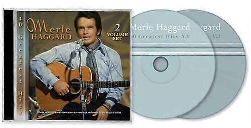 Merle Haggard - 40 Greatest Hits  [COMPACT DISCS] USA import