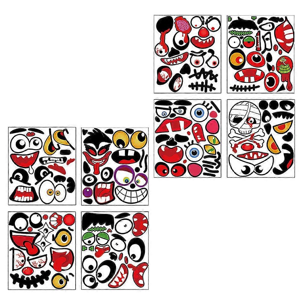 Pumpkin Decoration Stickers and Practical for Adults 8Pcs