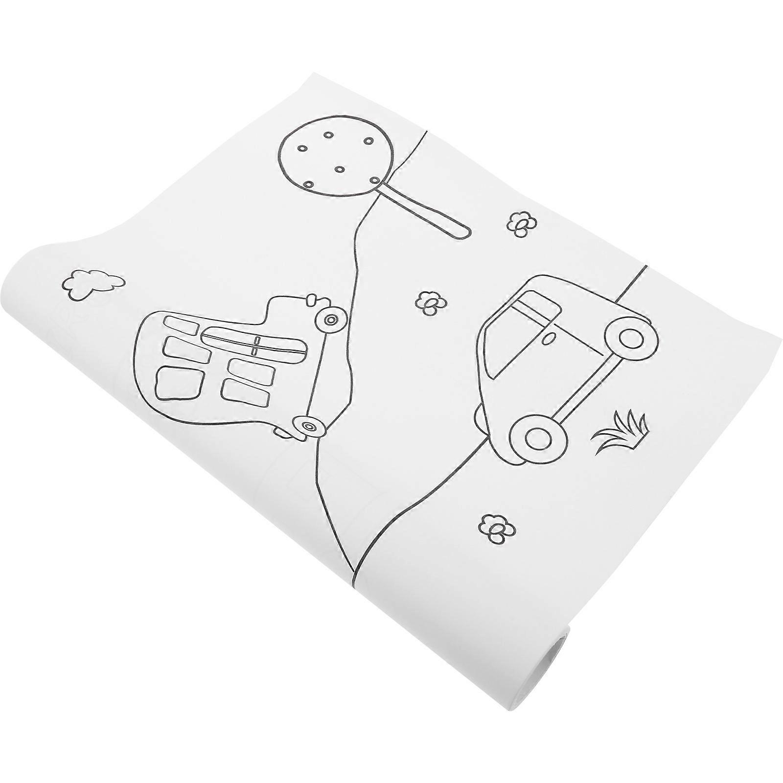 Wall Coloring Roll for Creative – Drawing Paper Roll for Home & School Crafting Activity for Kids