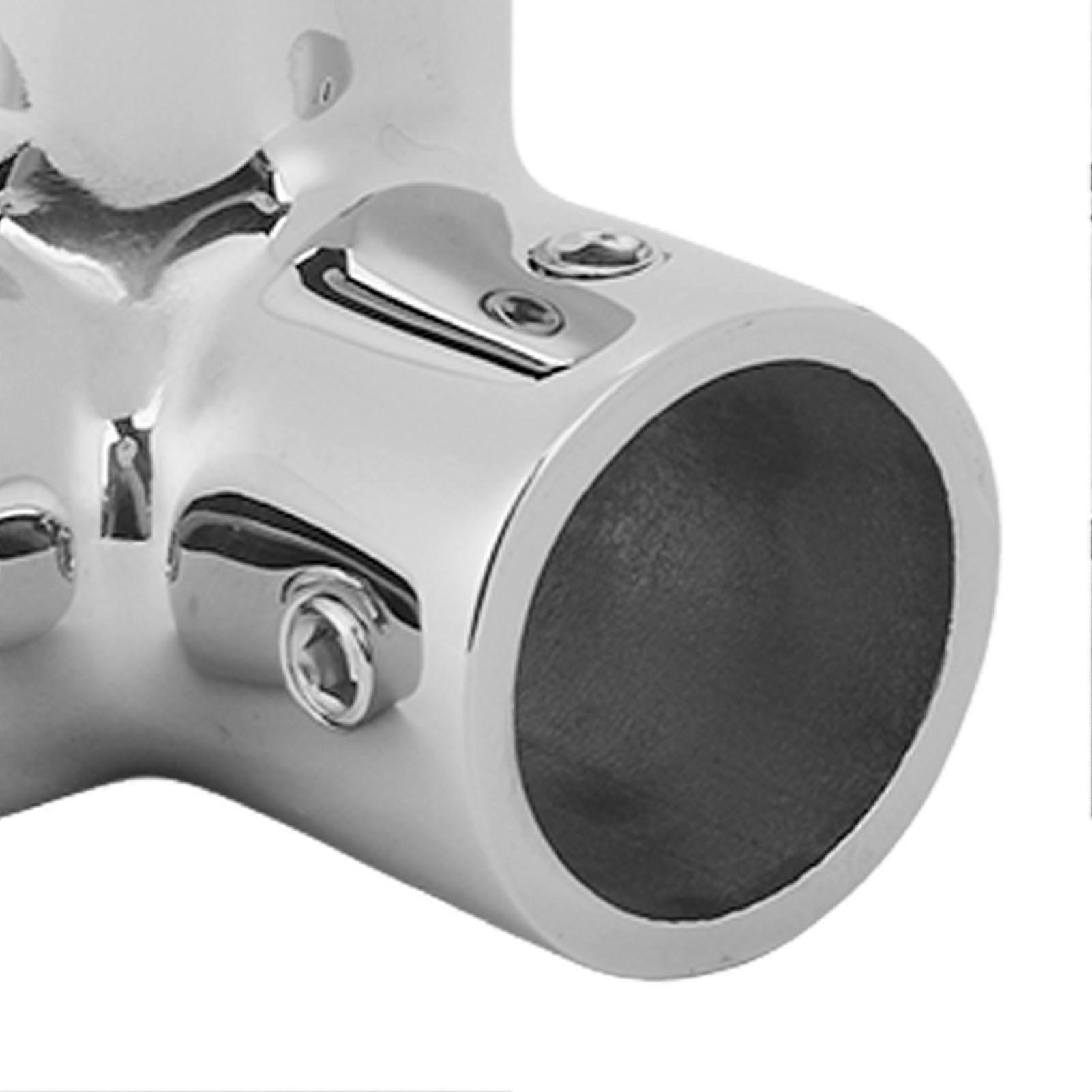 Boat Handrail Tee Connector 316 Stainless Steel Heavy Duty Pipe Connector Clamp Marine Yacht Hardware Accessory 30mm
