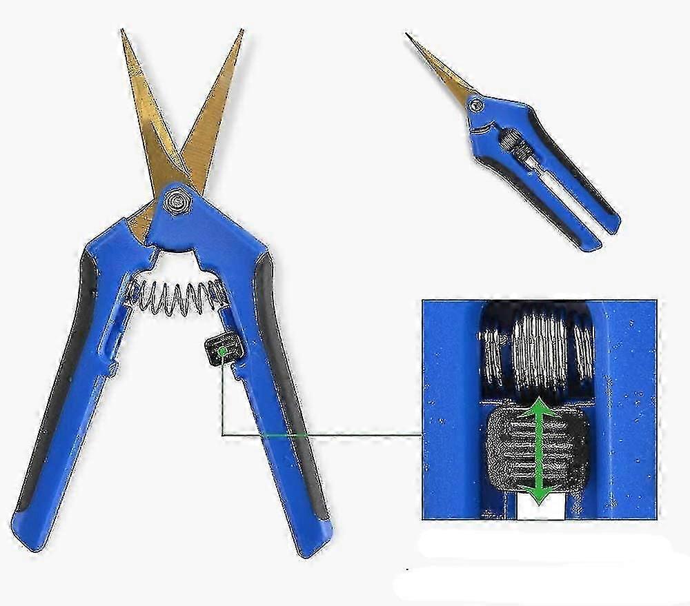 Gardening Hand Professional Tip Trimming Scissors Pruner Pruning Shear