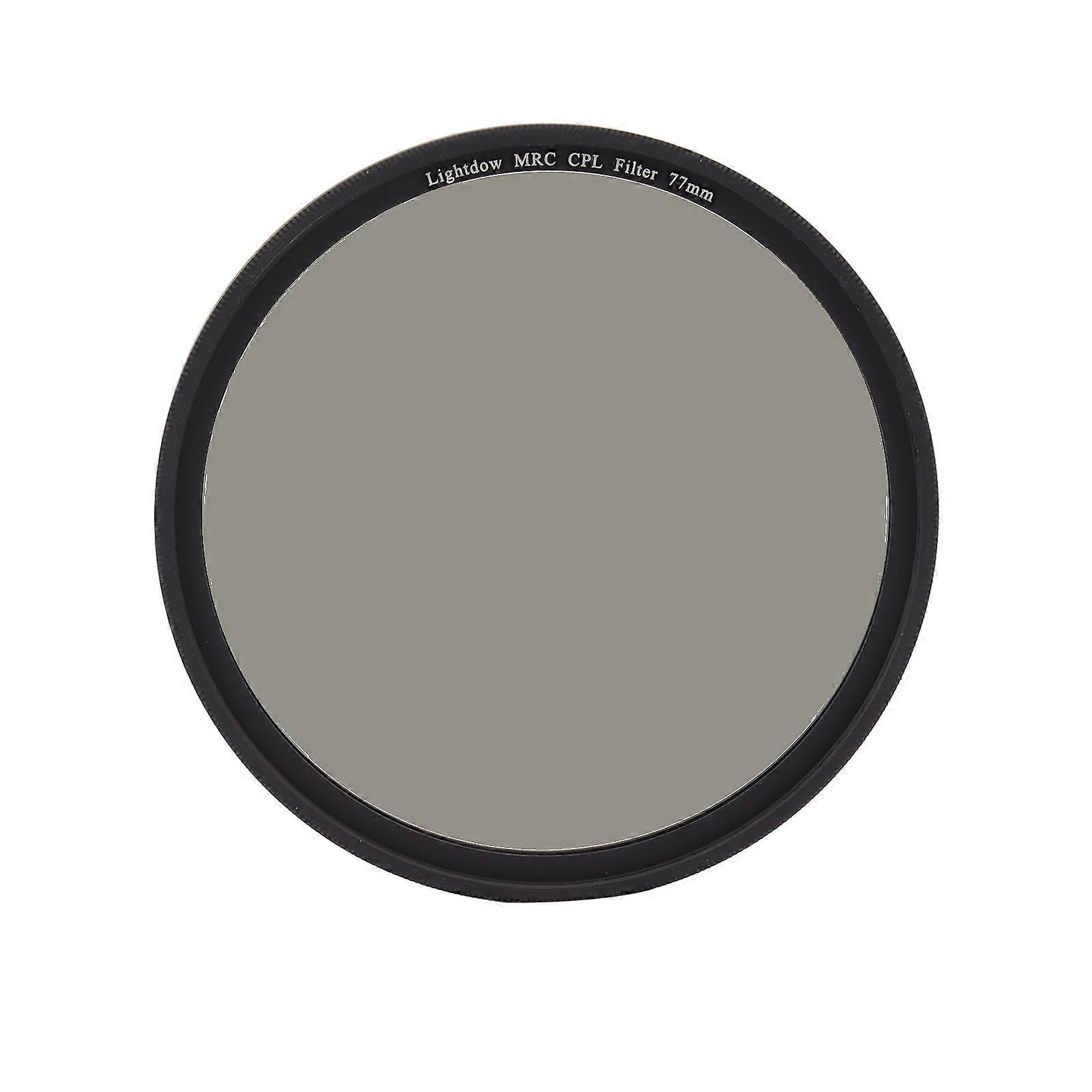 Lightdow MRC CPL Polarizer Filter Lens Circular Polarizing Filter with Thin Frame Multi Coated 77mm/3.0in