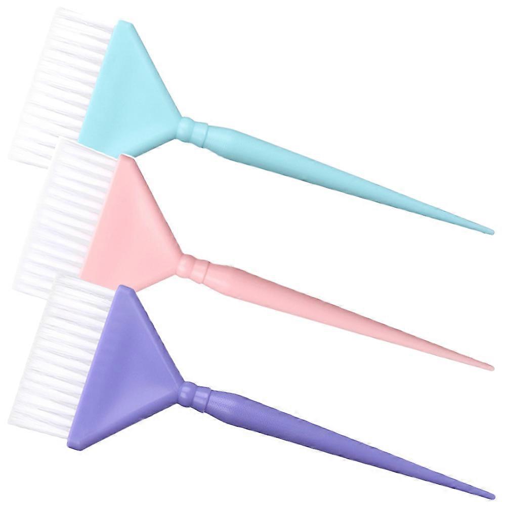 3pcs Hair Dye Brush Set for Salon & Home Use – Includes Small Coloring Brushes for Even Application