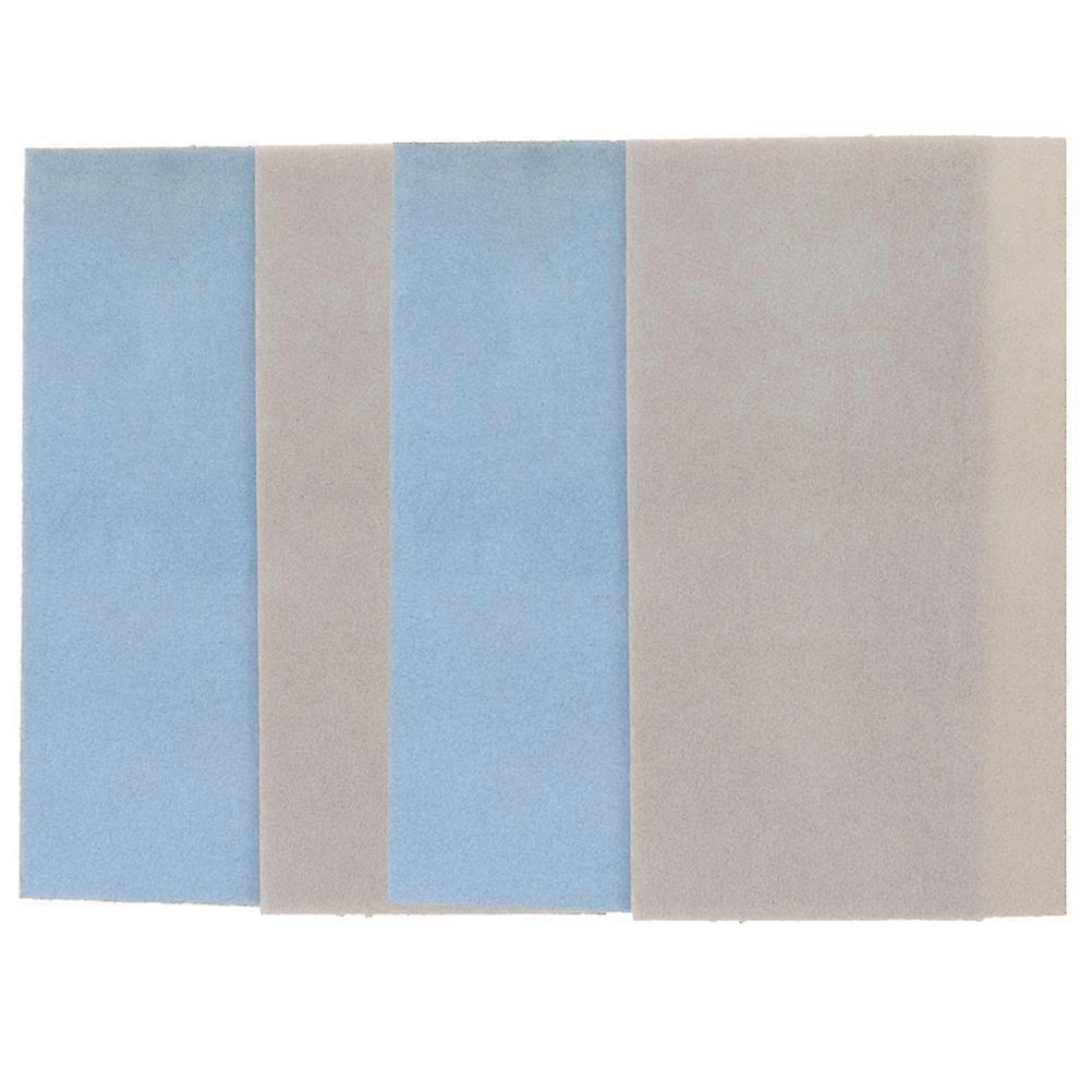 4pcs Non Slip Jewelry Bead Mats with Flocking Surface for Beading, Bracelet Making, and Crafting Tools   Random Color