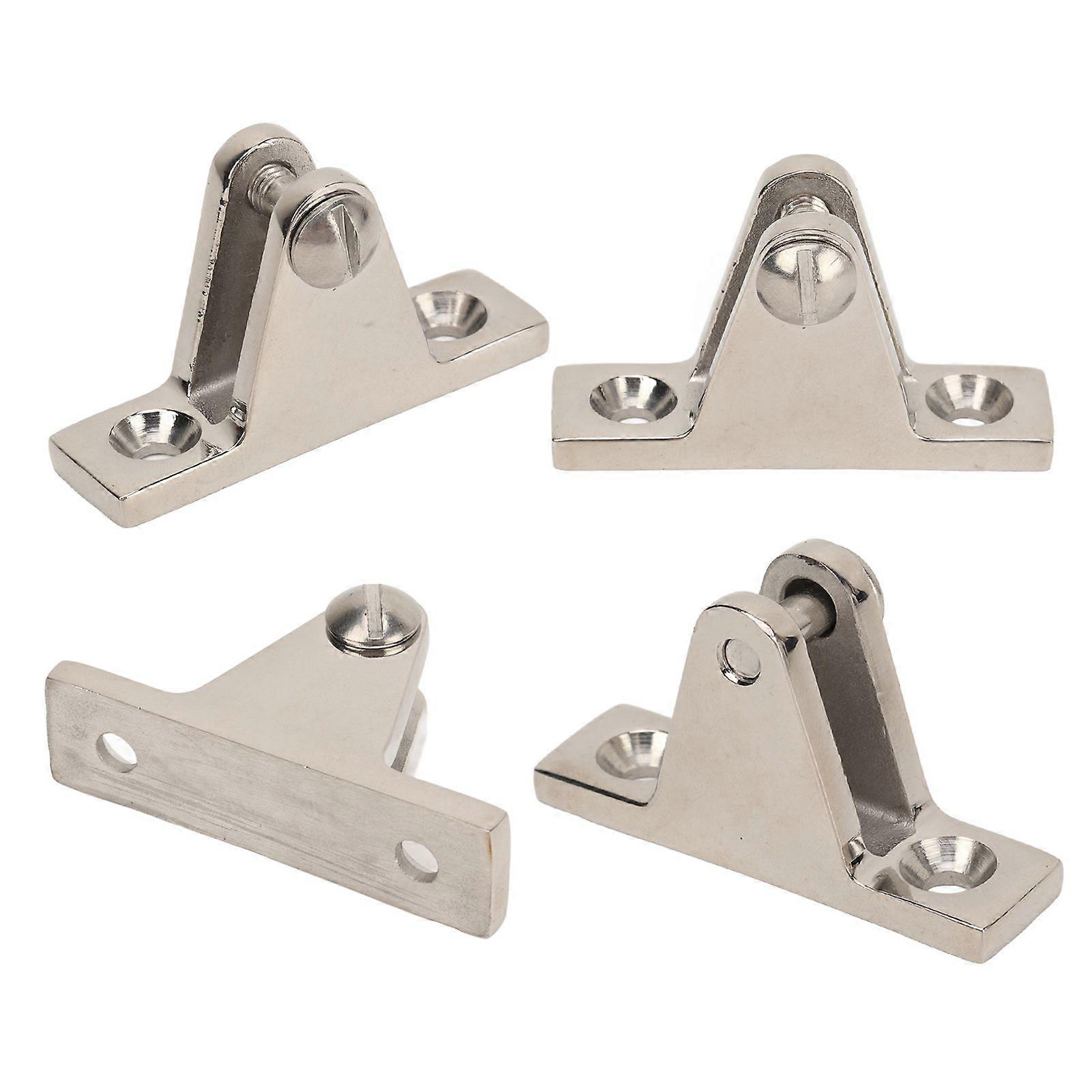 Boat top hardware hinge swivel mount 4pcs stainless steel