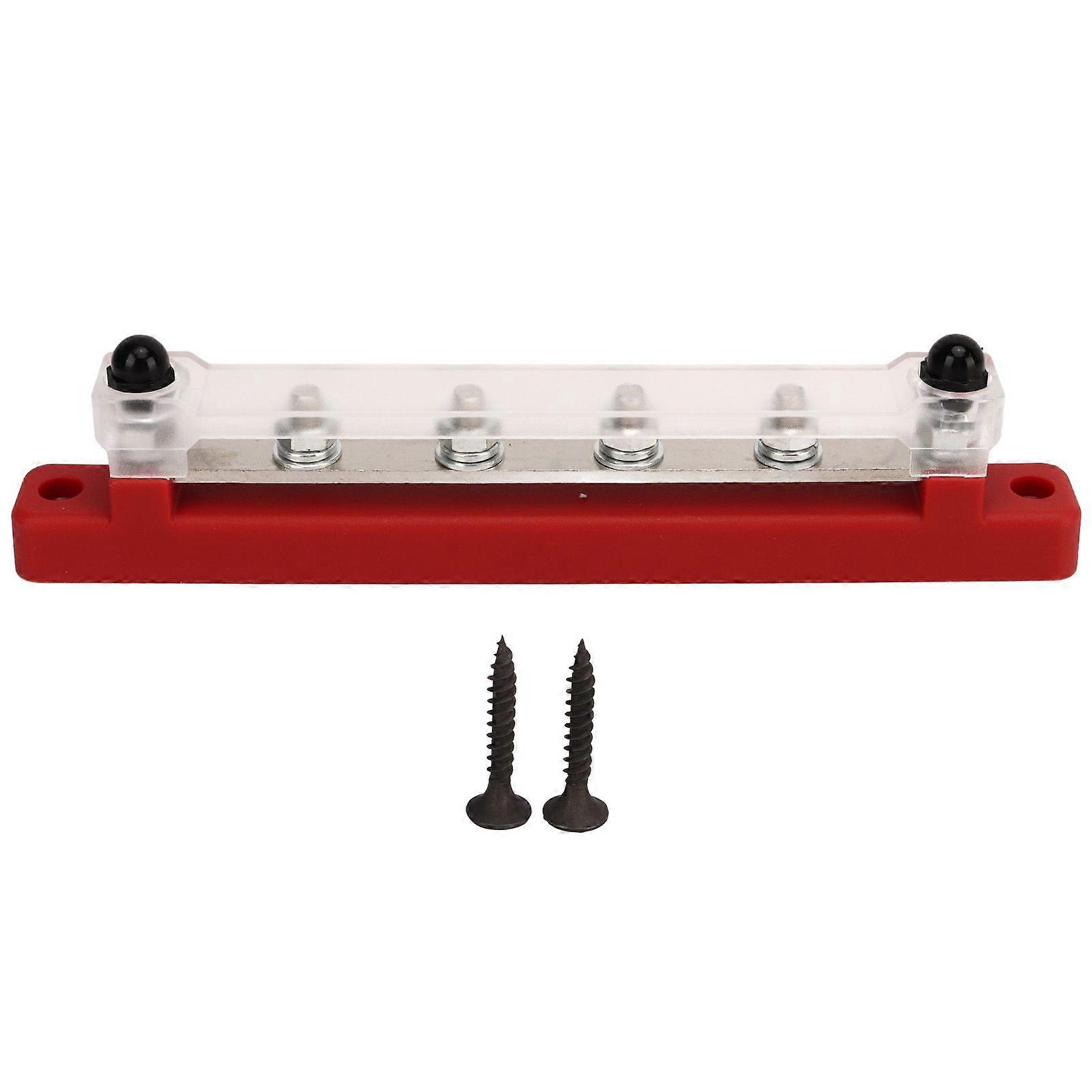 150A power distribution block M6 screw 6 terminal bus bar 12V-48V