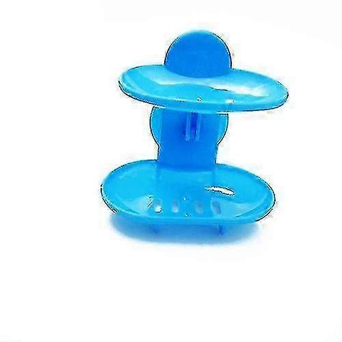 Creative Double Layers Soap Box Bathroom Soap Dish Sucker Holder Container