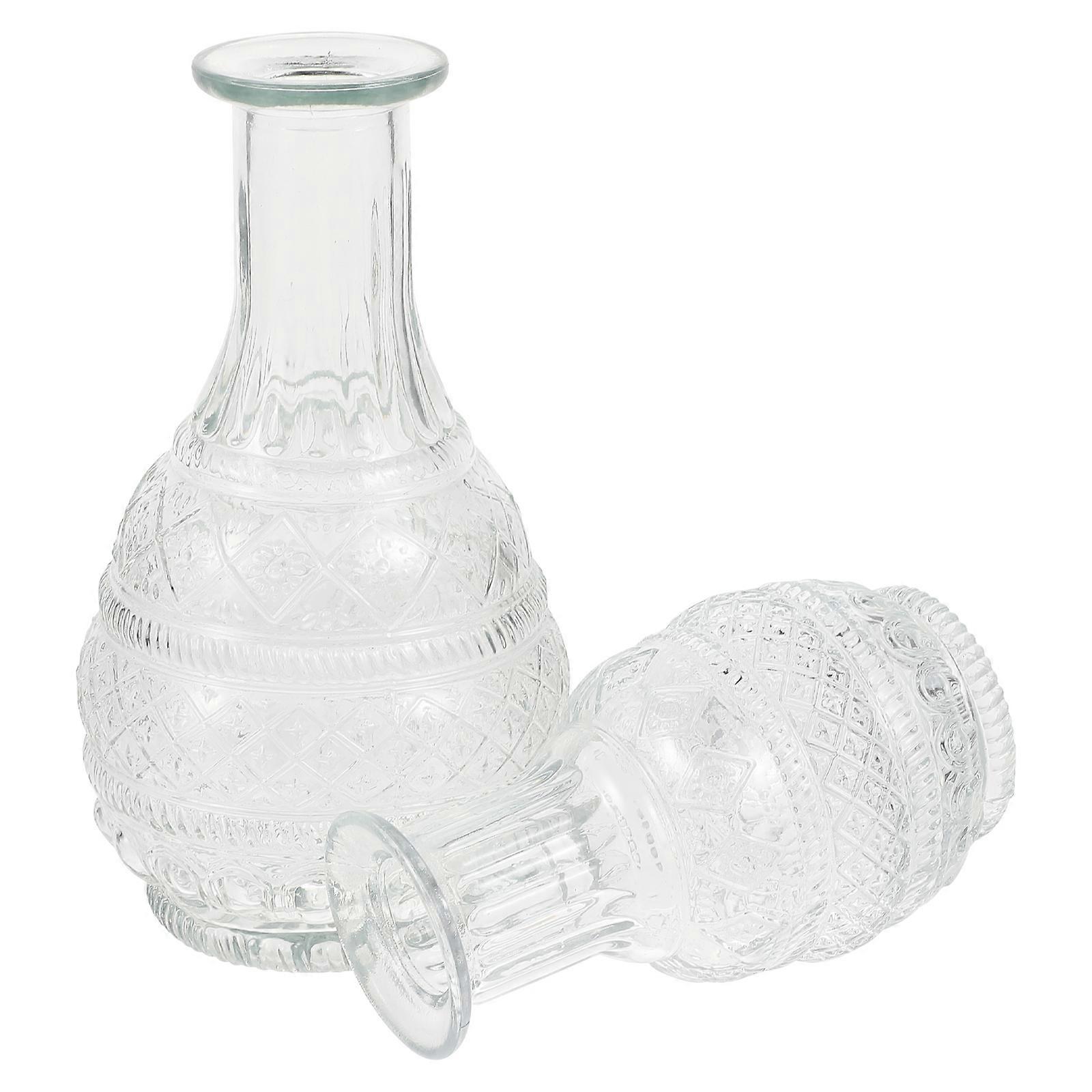 Glass Flower Pot, Versatile Vase Suitable for Multiple Environments