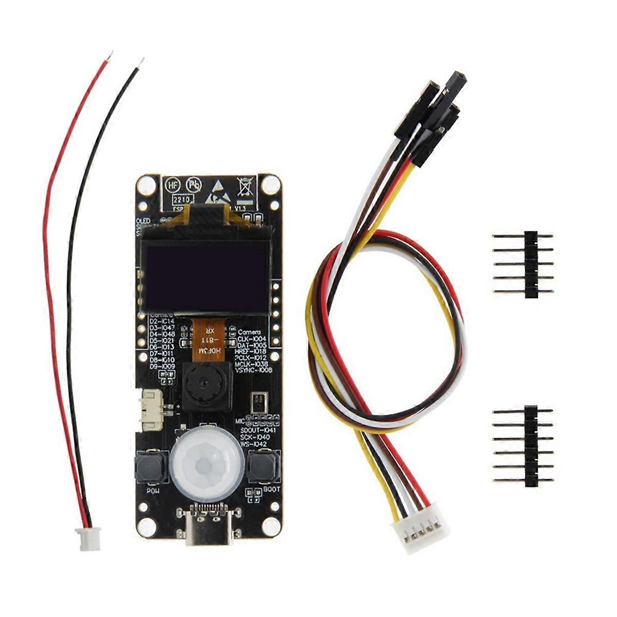T-kamera S3 ESP32-S3 Utviklingskort WiFi Bluetooth