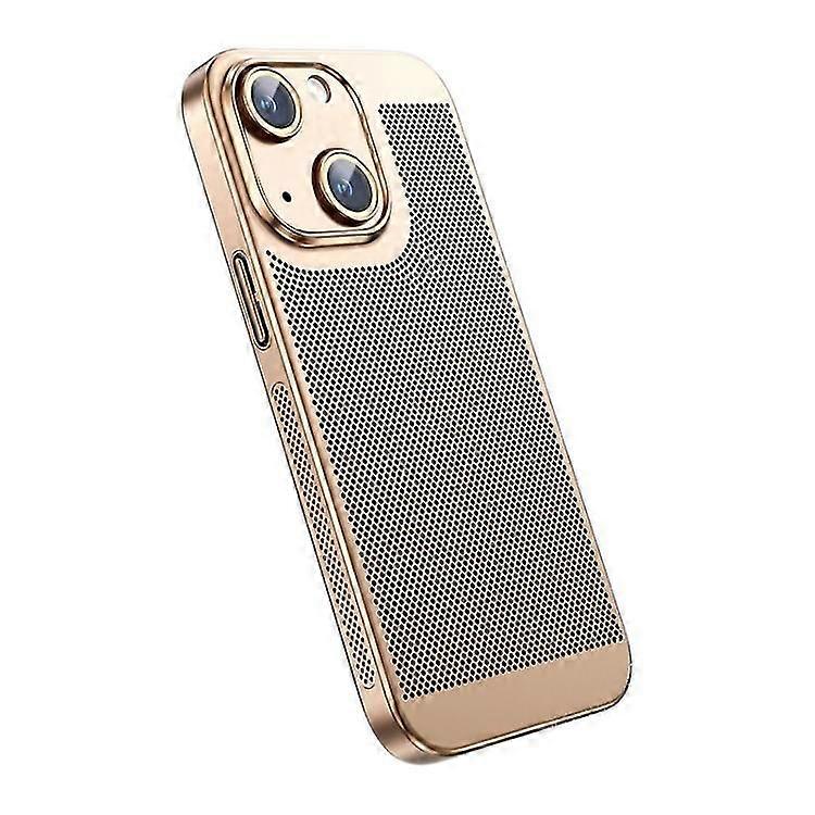 For iPhone 13 Ice Sense Heat Dissipation Electroplating PC Phone Case