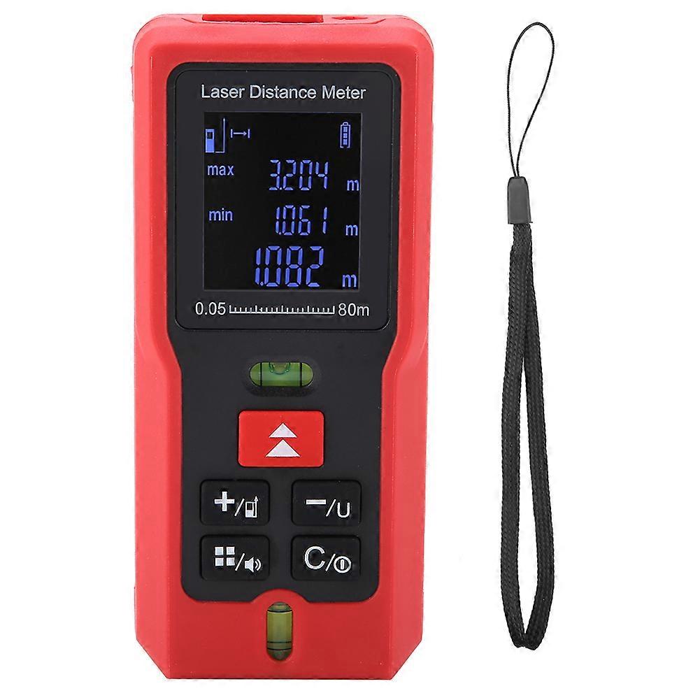 M Series Digital Laser Distance Meter Range Finder Tape Distance Measure (M80)