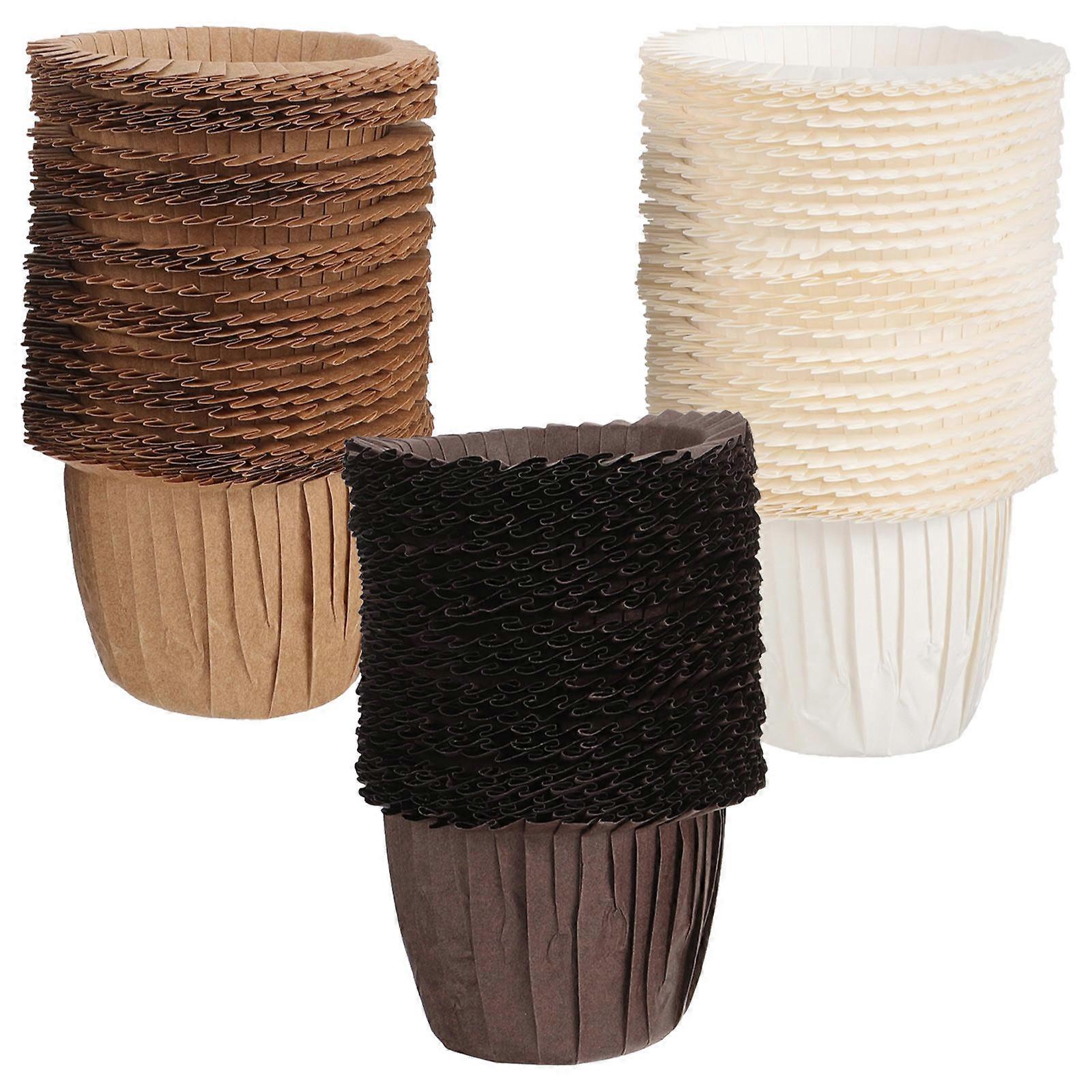 Baking Cups For Oven 90 Pcs Suitable For Birthday Parties Assorted Color Disposable Muffin Cups Creative Design