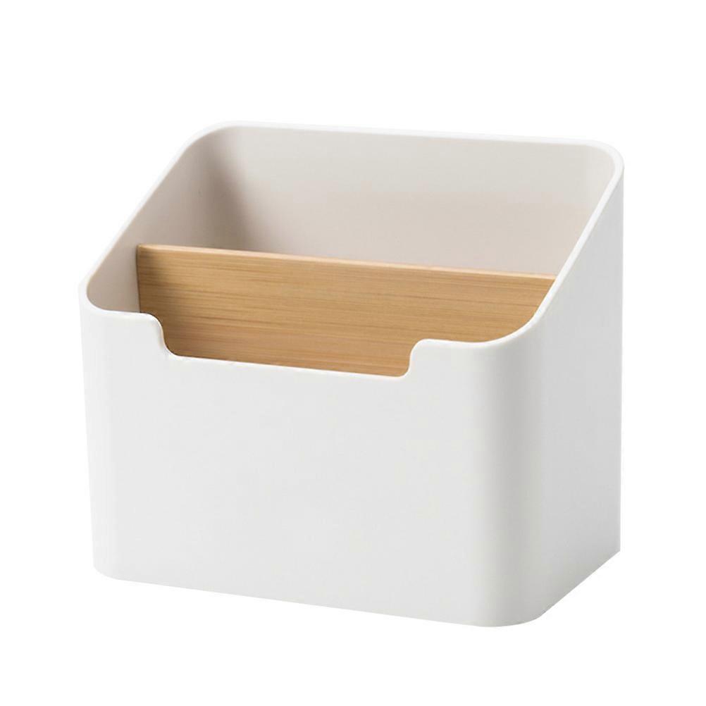 Cosmetic Organizer Rectangular Storage Box Design for Home Office 1Pack