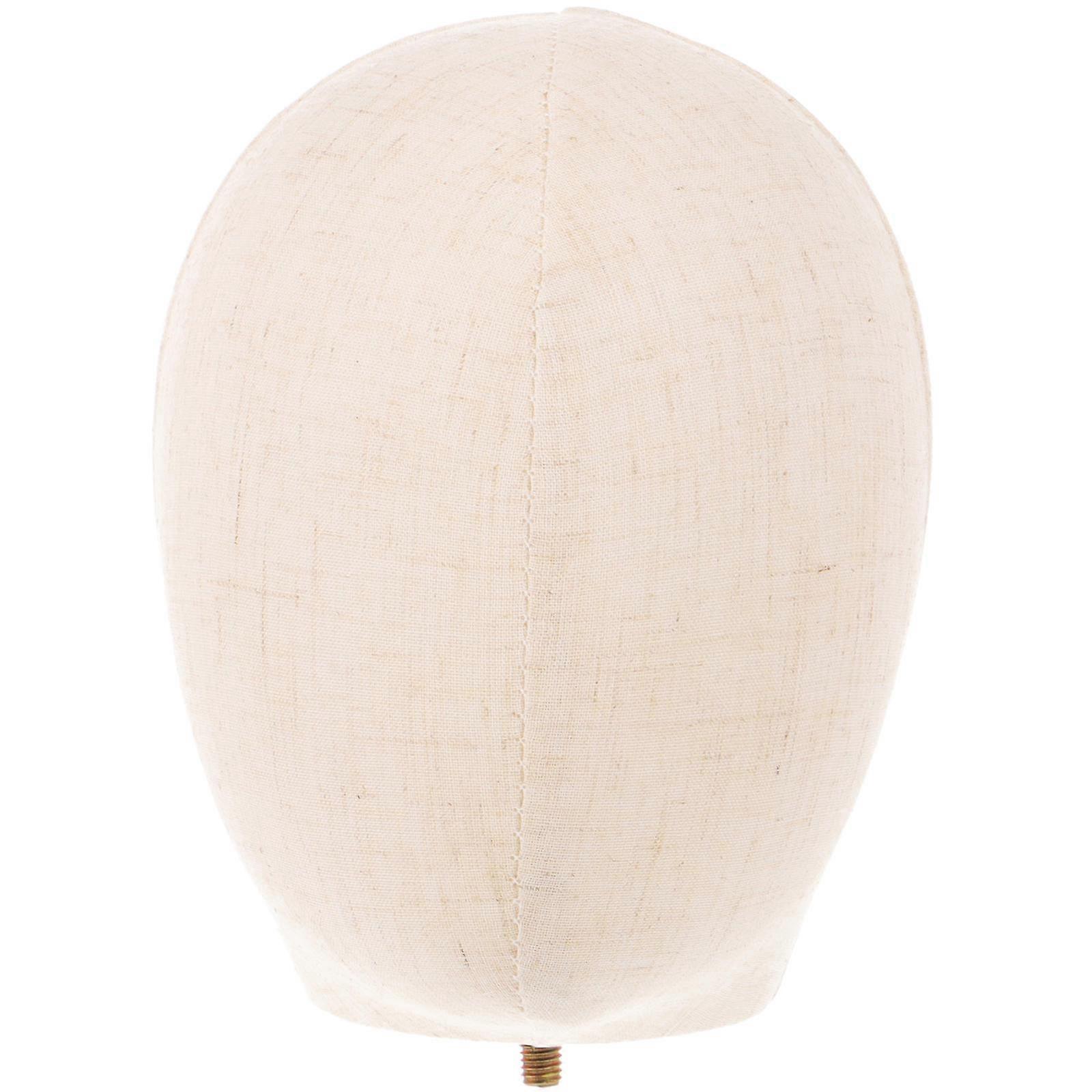 Mannequin Head Hat Holder For Hat Shop Window Display In Beige Color With Modern Style 1Set