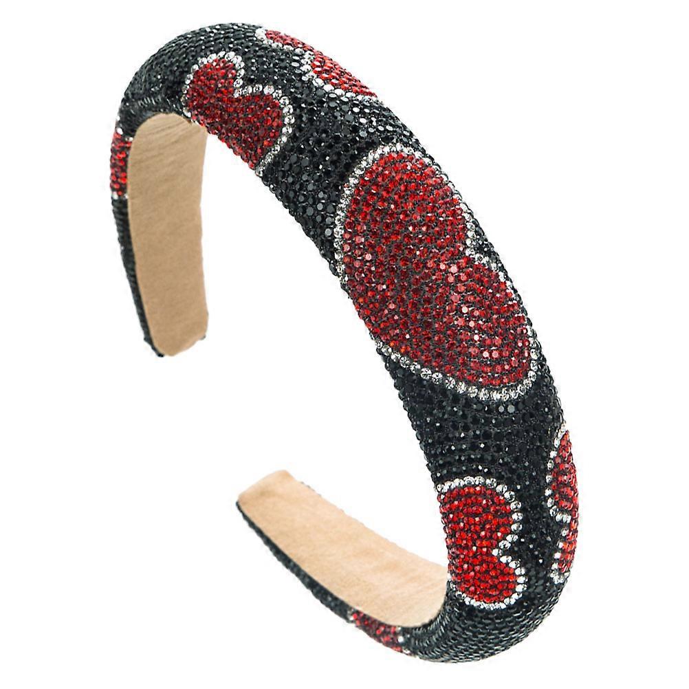 Rhinestone Headband for Decor Versatile Styling Options with Sponge Material Multi Color