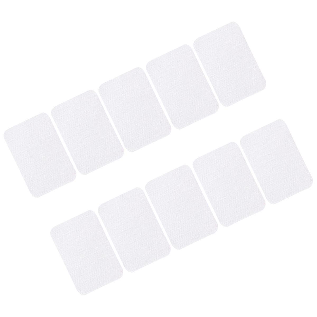 Self Adhesive Pads 20Pack Rectangular Sticker Perfect For Fixing Carpet In Bedroom Durable White
