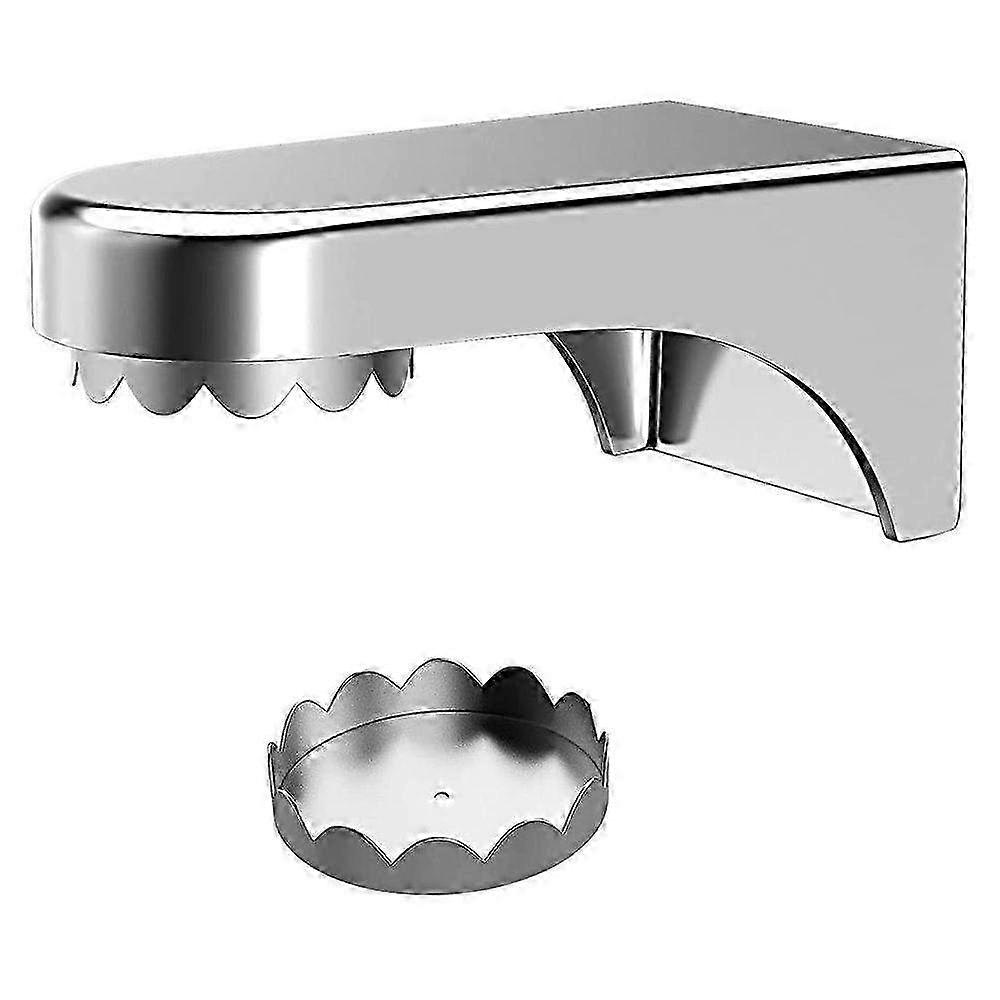 Wall-Mounted Magnetic Soap Organizer for Bathroom - Eco-Friendly, Durable Design for Air Drying & Space-Saving Solutions