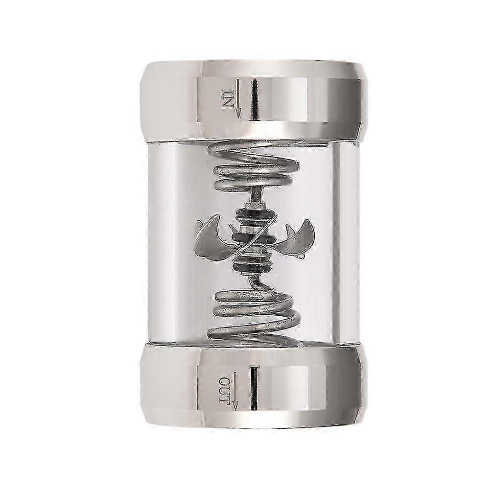 2025 G1/4 Threaded Computer Water Cooling System Flow Meter Indicator Metal Replacement