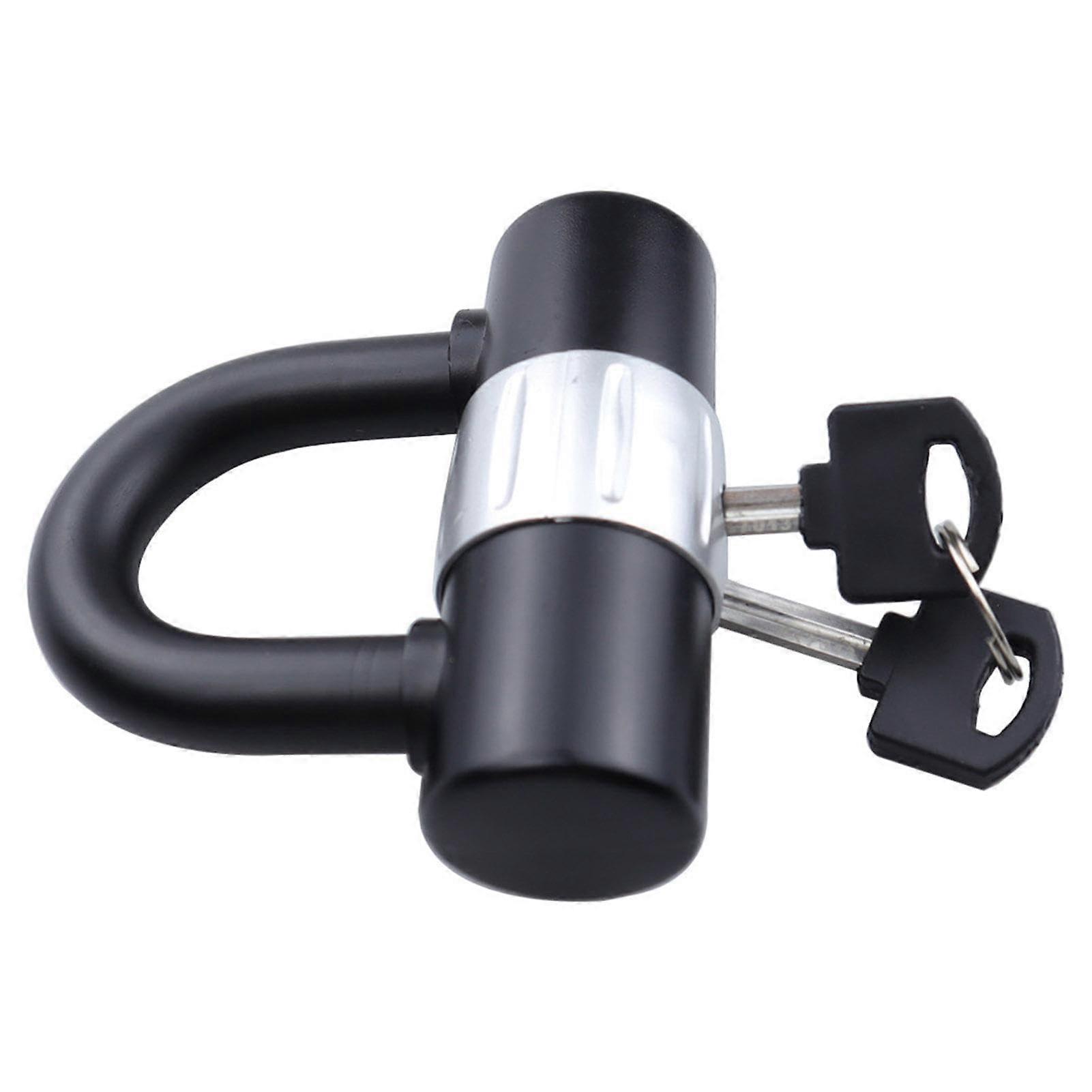 Motorcycle Shackle Lock Heavy Duty AntiTheft Security Lock for Disc Brakes