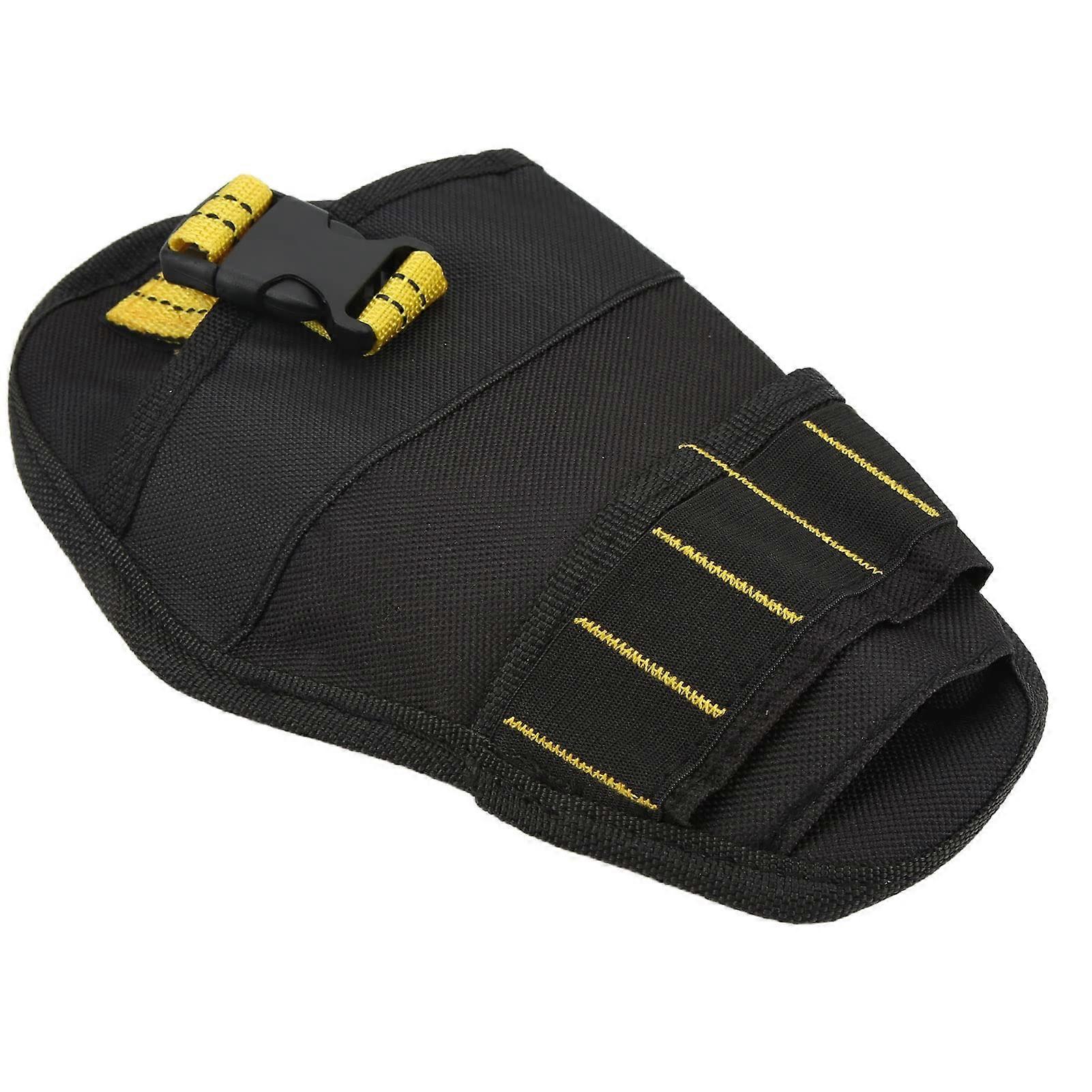 Werkzeuggürtel 600D Oxford Stoff mit Bohrhalter Holster Tragetasche für Elektrobohrschlüssel Schwarz Kabelloses Design