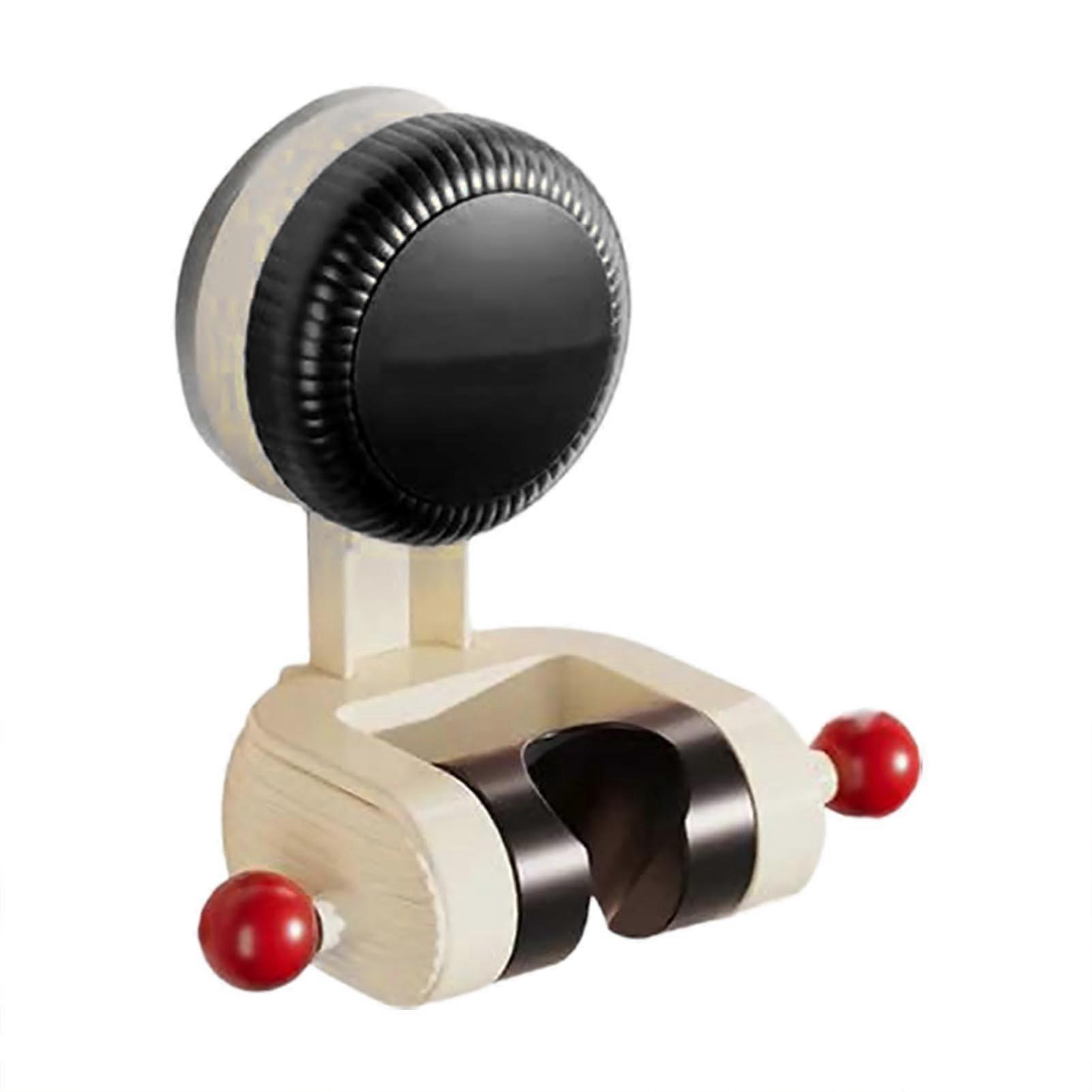 Handheld Shower Head Holder with Rotating Adjustable Suction Cup, Drill-Free Bathroom Mount, Red