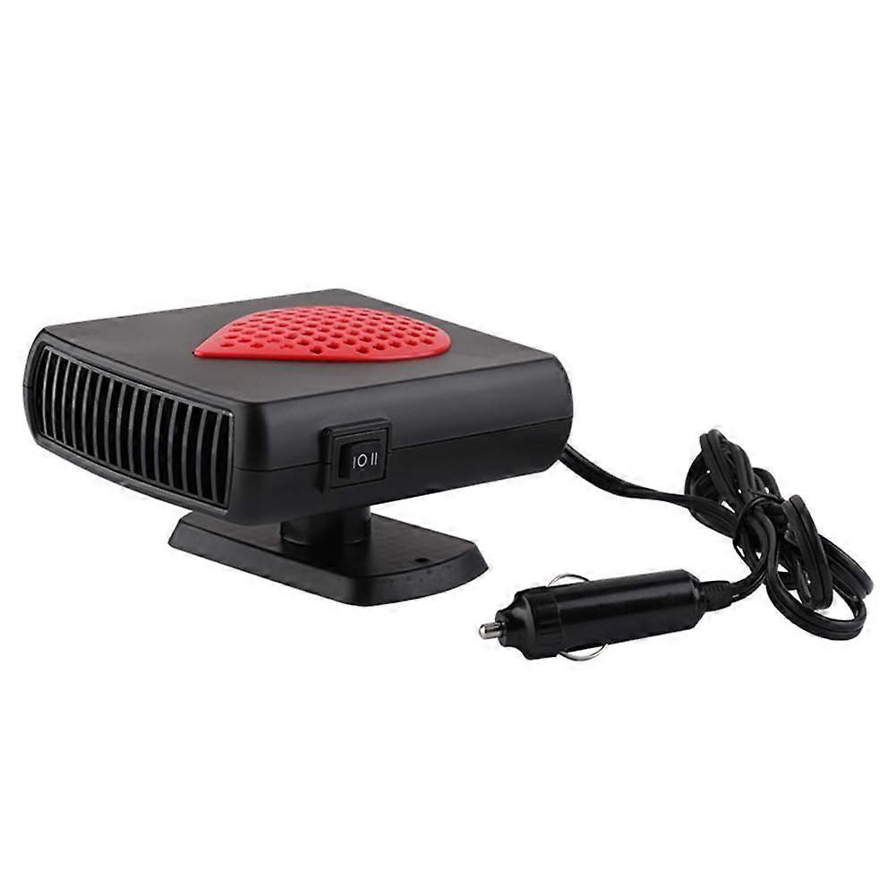 12V Auto Heater Fan 500W Car Windshield Defroster Portable Hot Cold Fan with Cigarette Lighter Plug Easy Installation